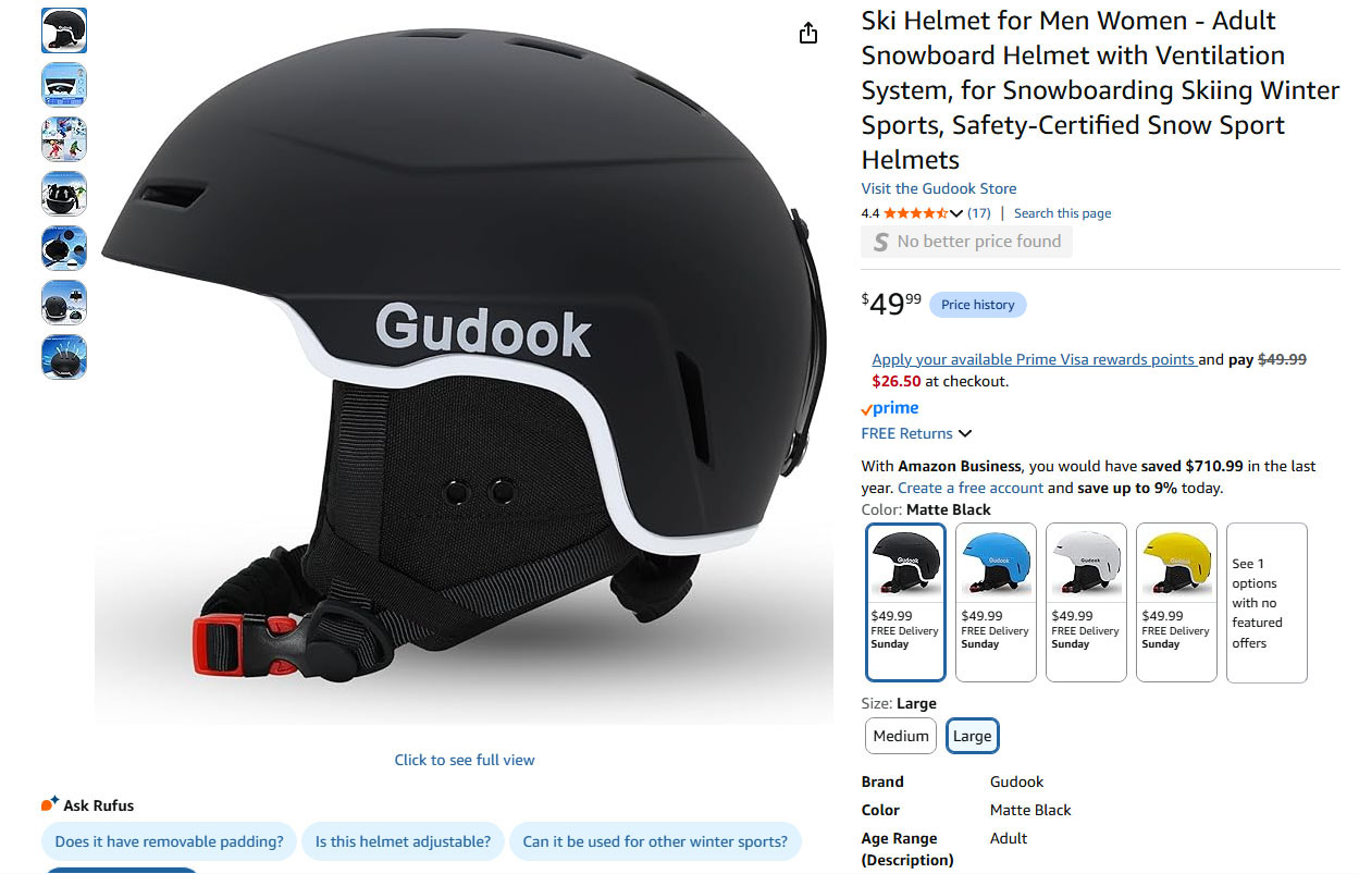 Helmet for men women