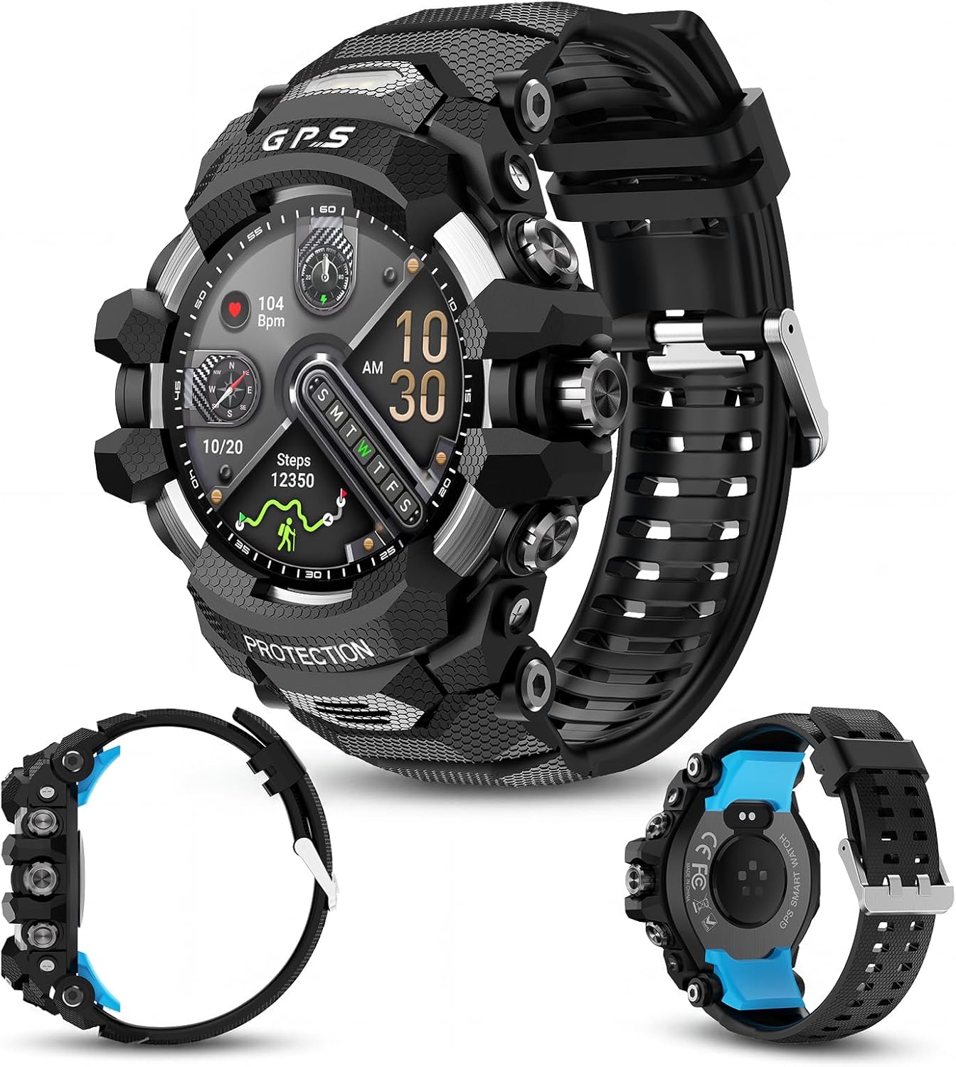GPS Smart Watch AI Q&A Local Music Playback