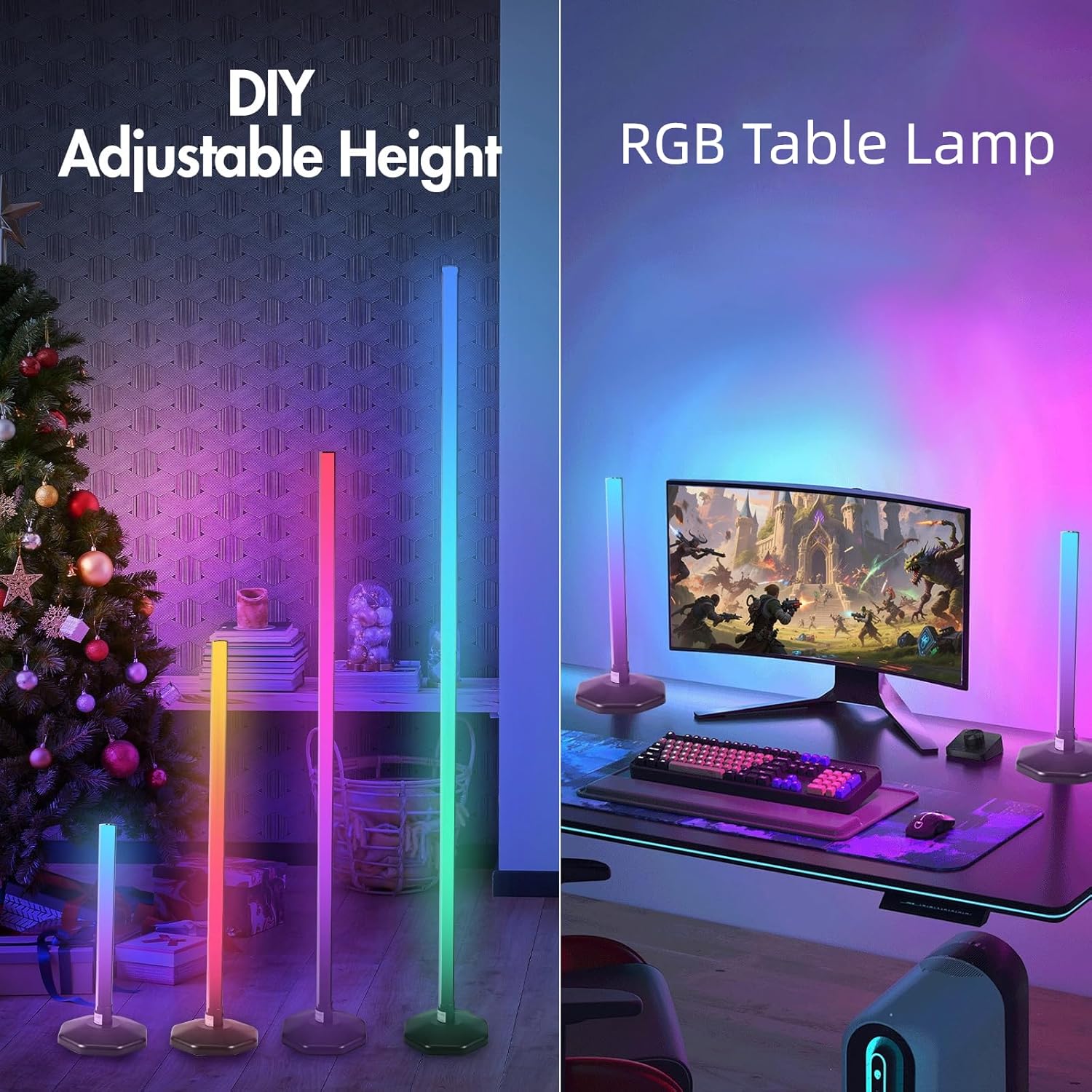 RGB Corner Floor Lamp