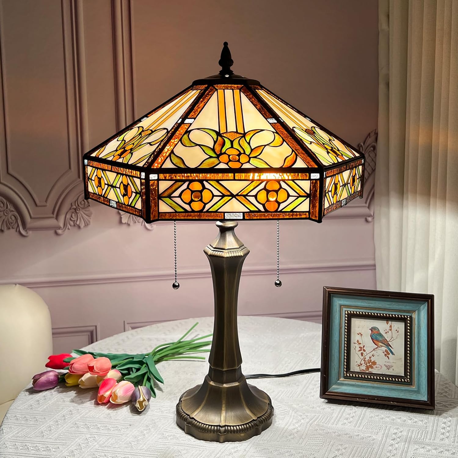 Tiffany Table Lamp unique crafted