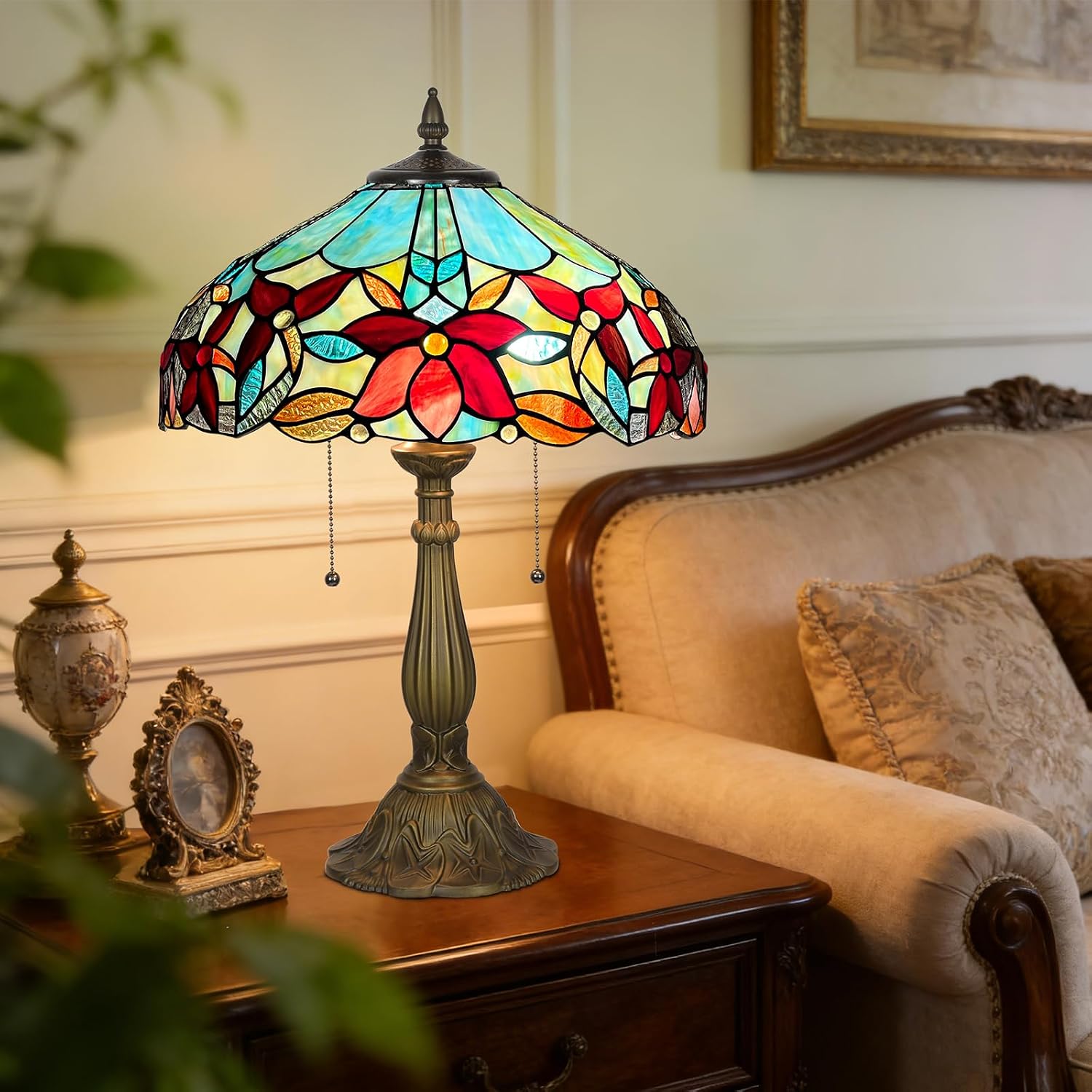 Tiffany Table Lamp unique crafted