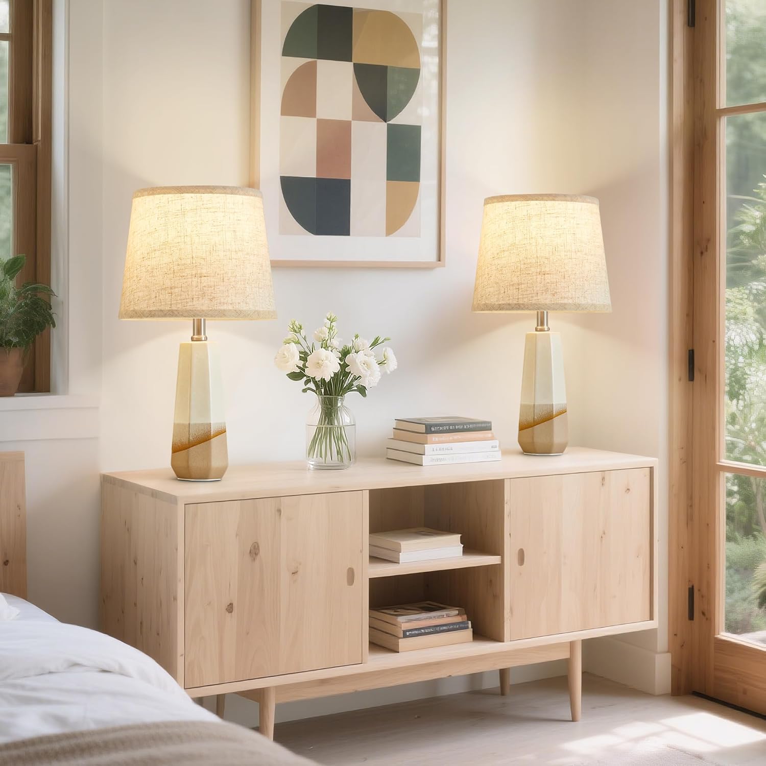 Table lamp set of two,