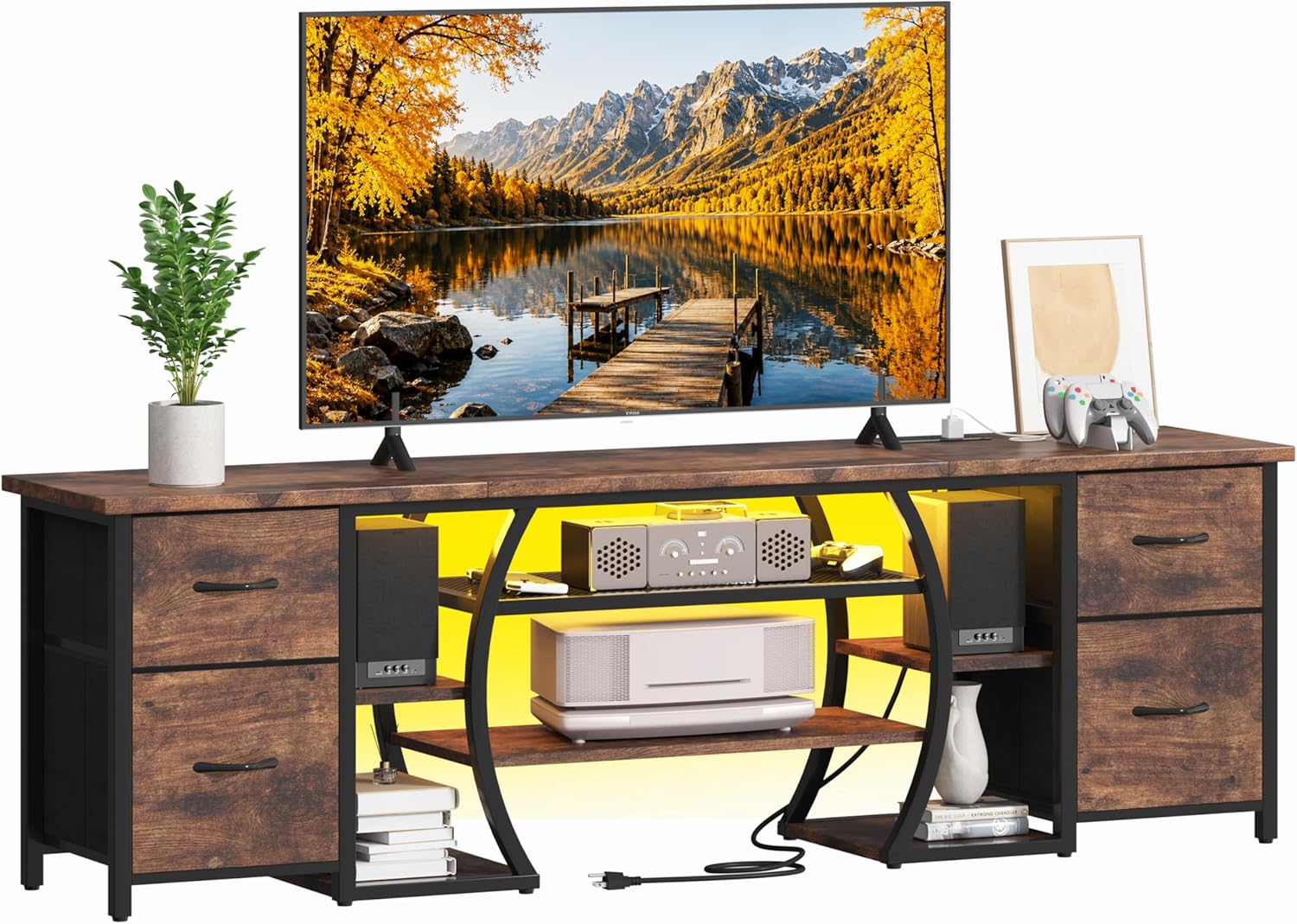 TV Stand for 65, 70, 80 Inch