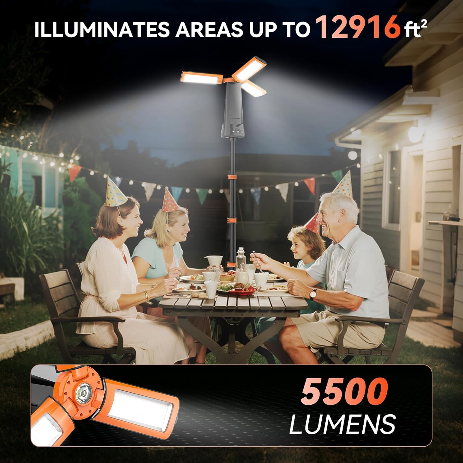 Camping Light with Stand,