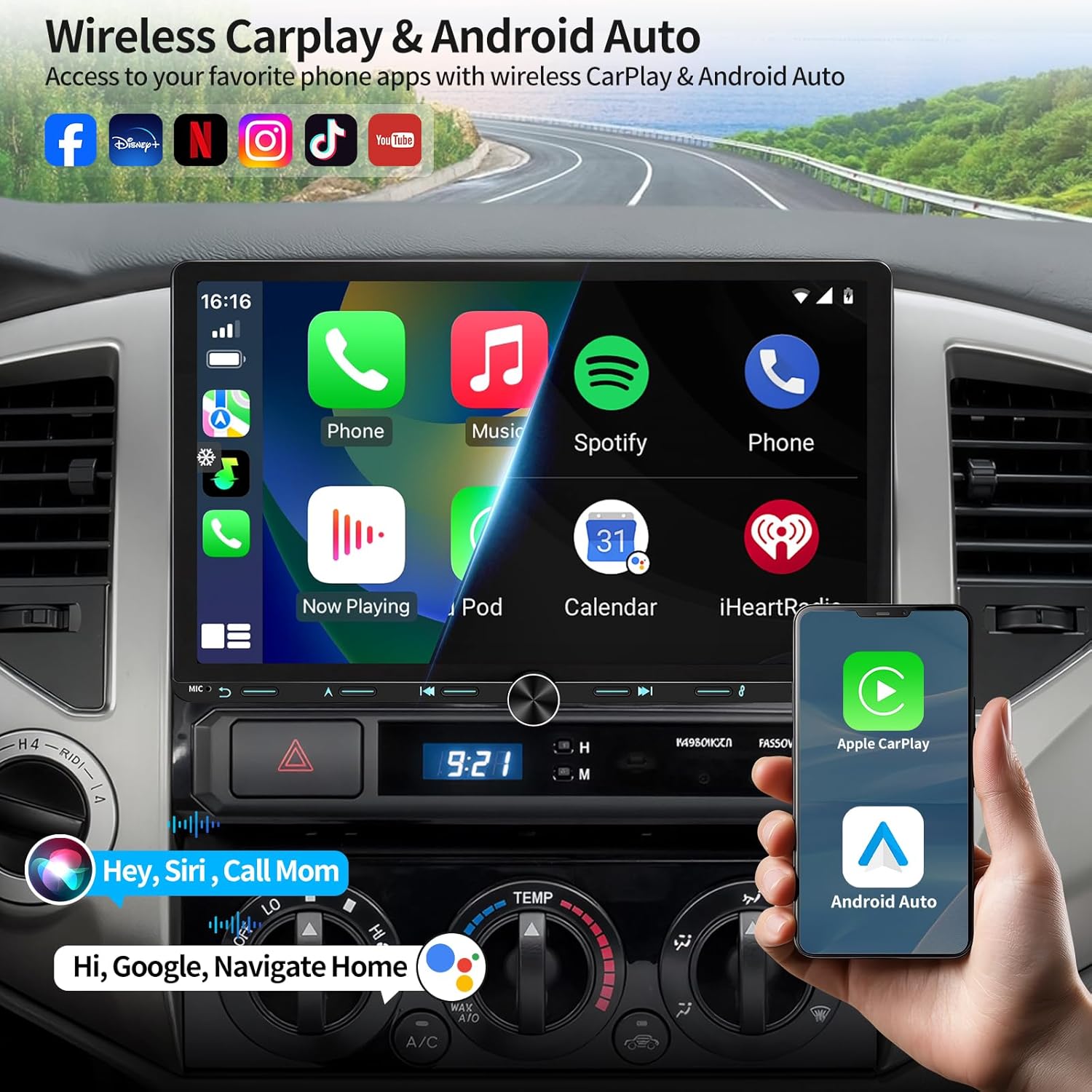 Smart Car Radio Upgrade for Toyota