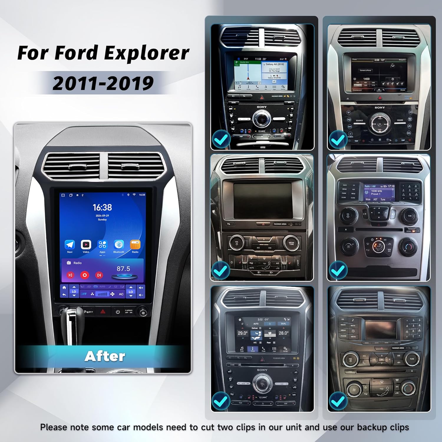 Smart Car Stereo for Ford Explorer