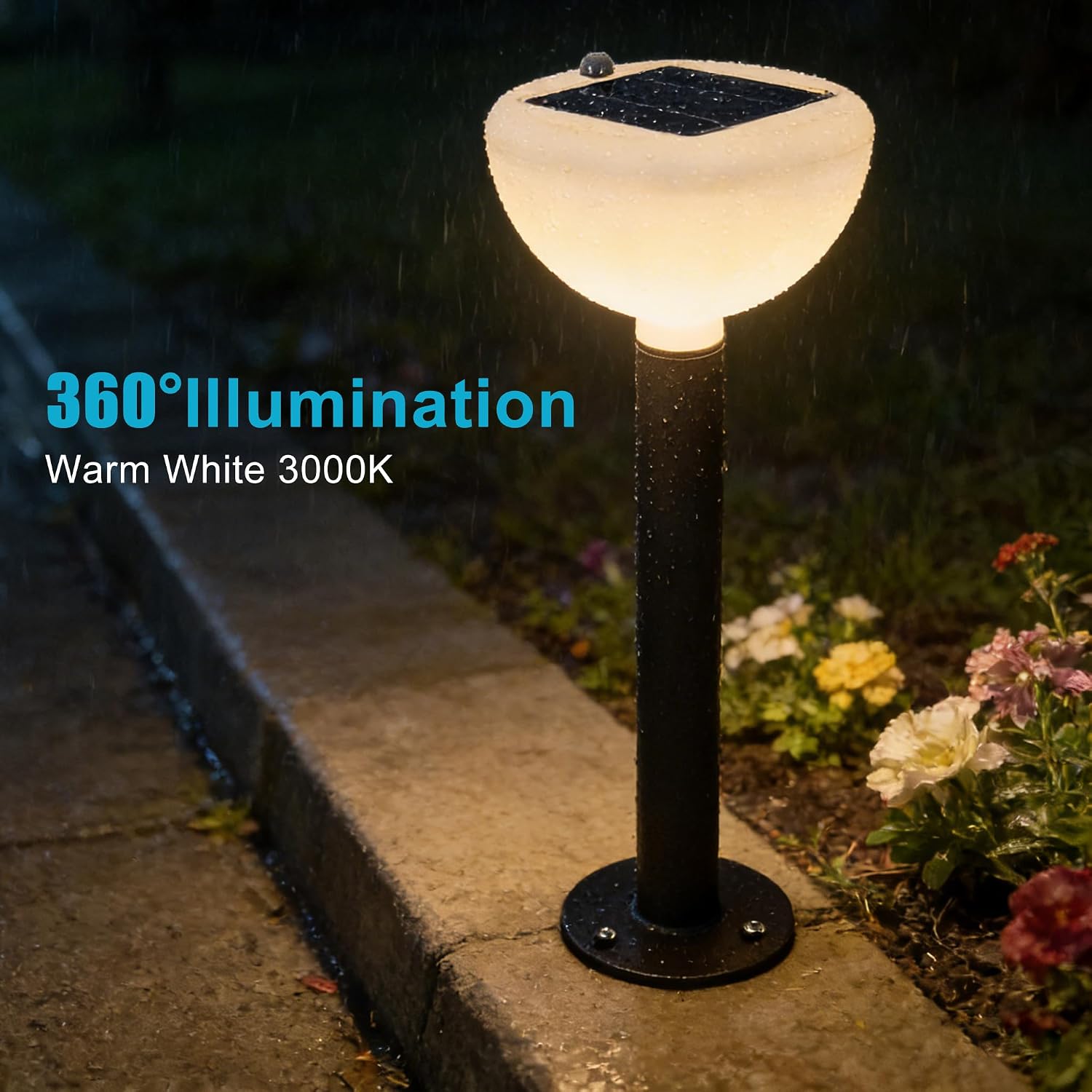 Solar Powered Garden Lights Dusk to Dawn - 2 Pack