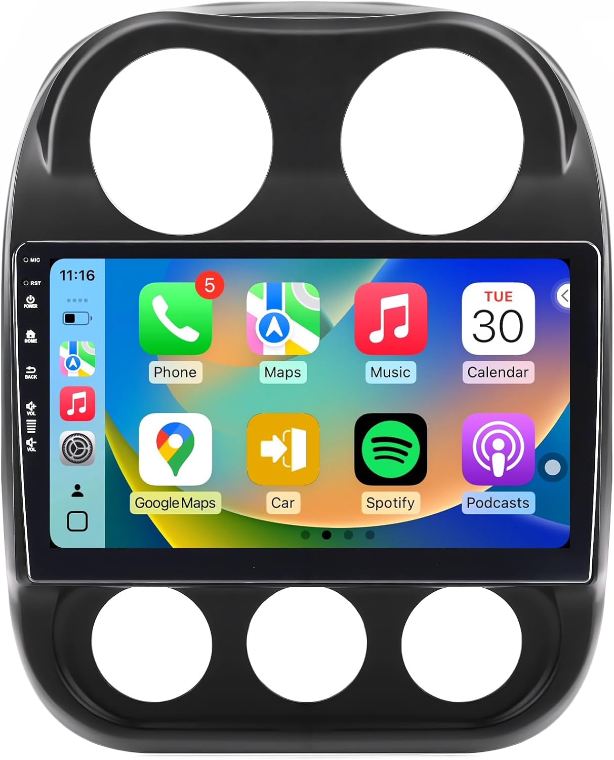 Smart Car Stereo Jeep Compass 2010-2016