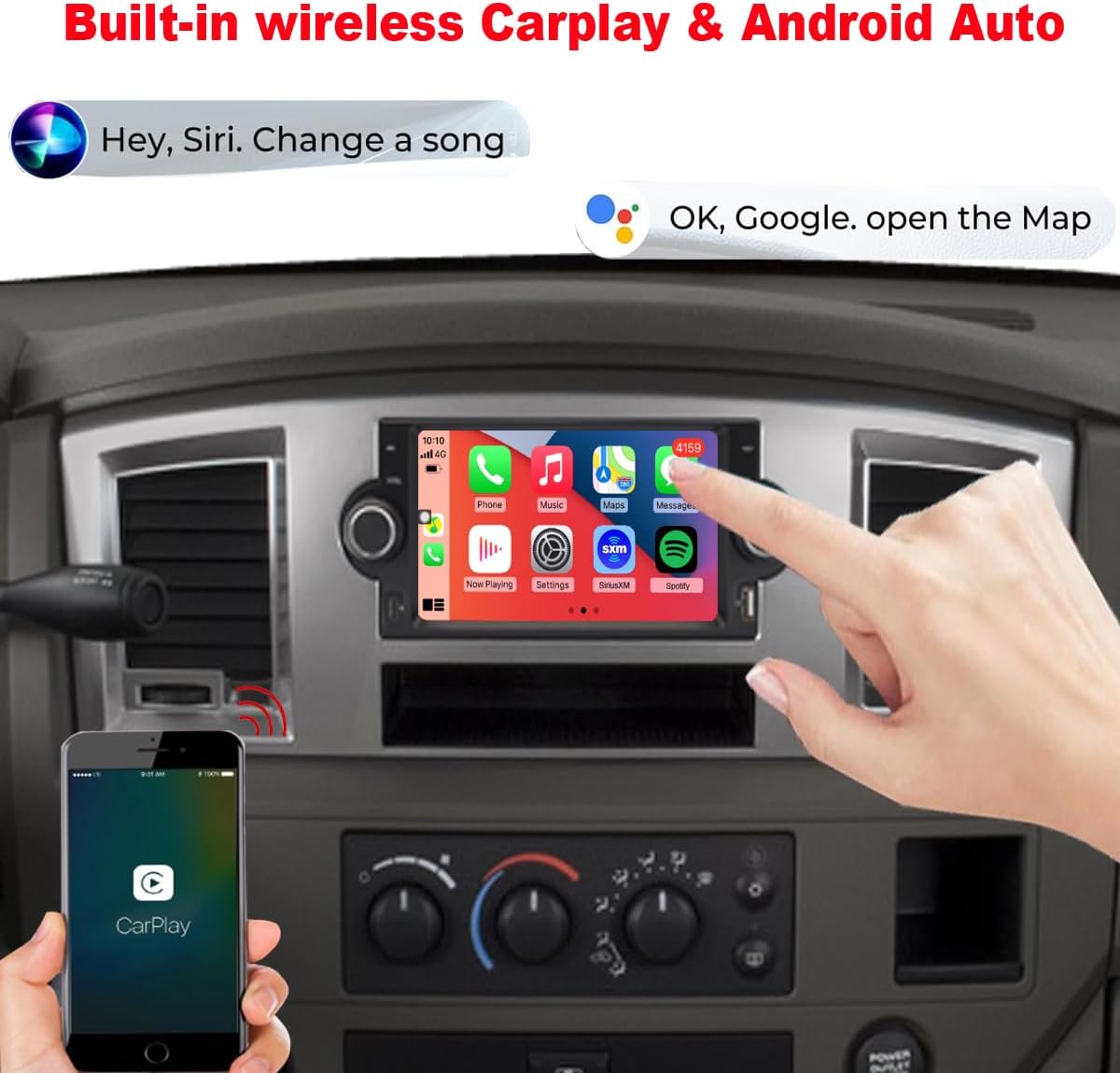 Smart Car Radio Dodge, Chrysler, Jeep