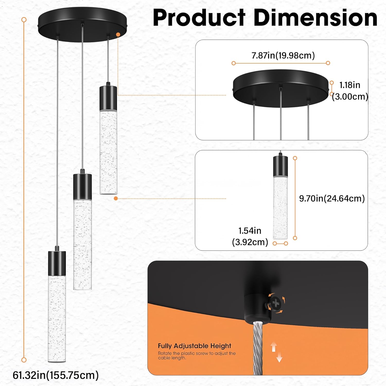 Pendant Lights - 3 light