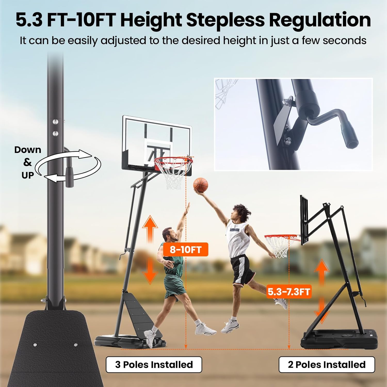 Basketball Hoop Full size,