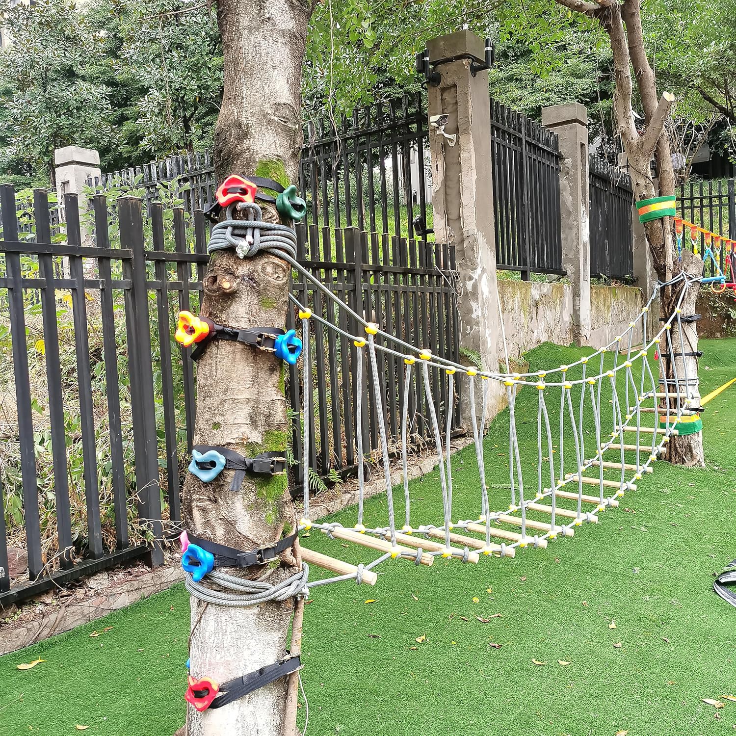 Outdoor Rope Bridge for Kids