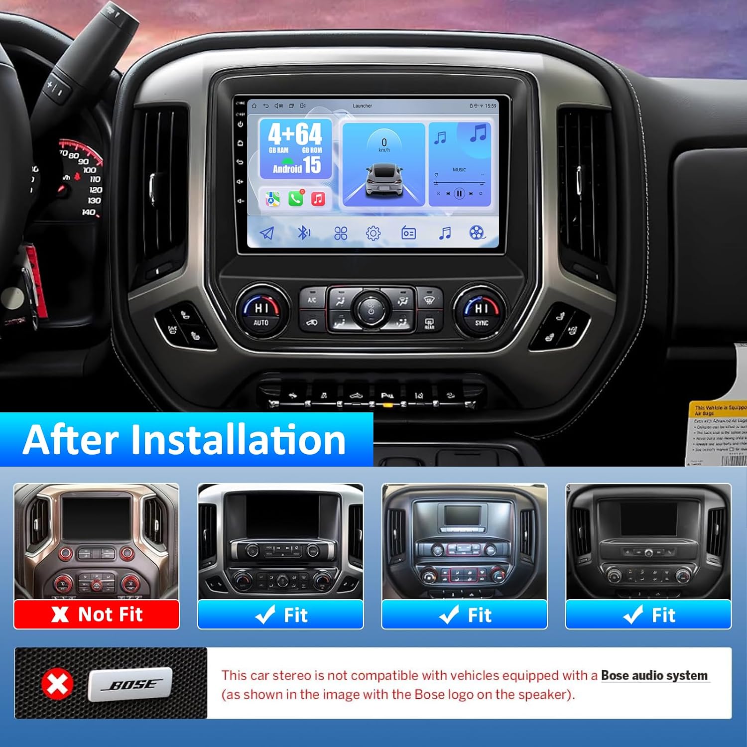 Smart Car Stereo Chevy Silverado & GMC