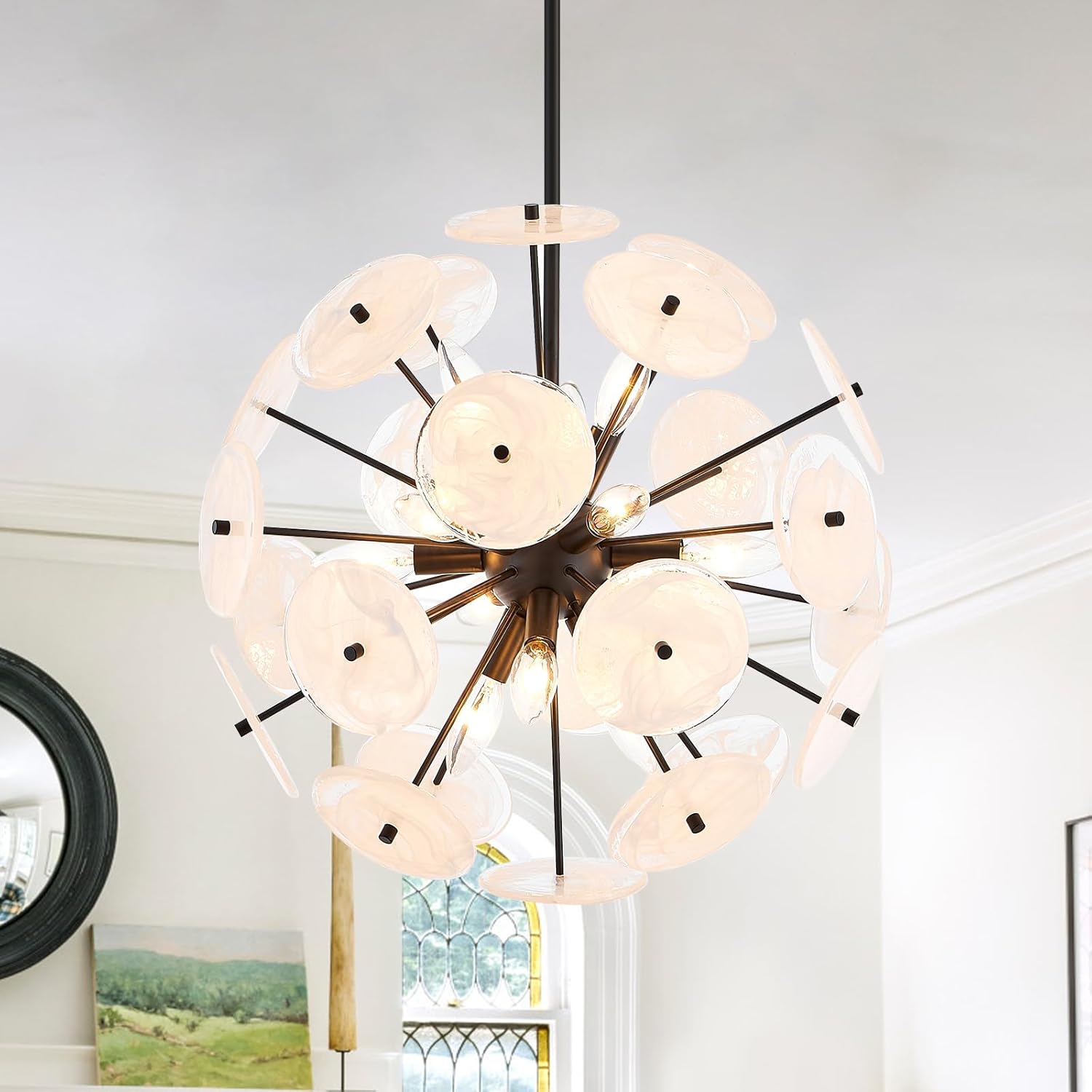 Sputnik Pendant Light Black