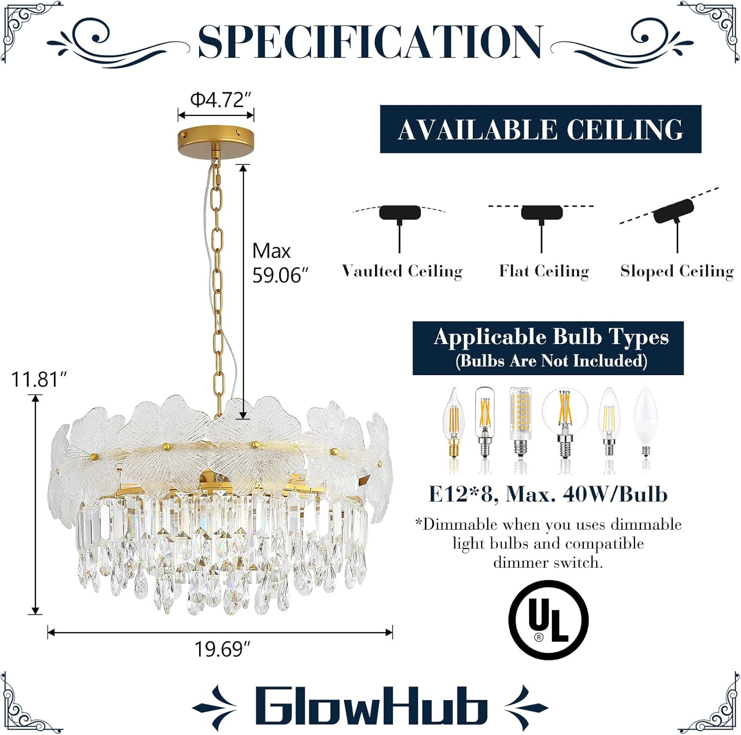 Modern Crystal Chandelier,