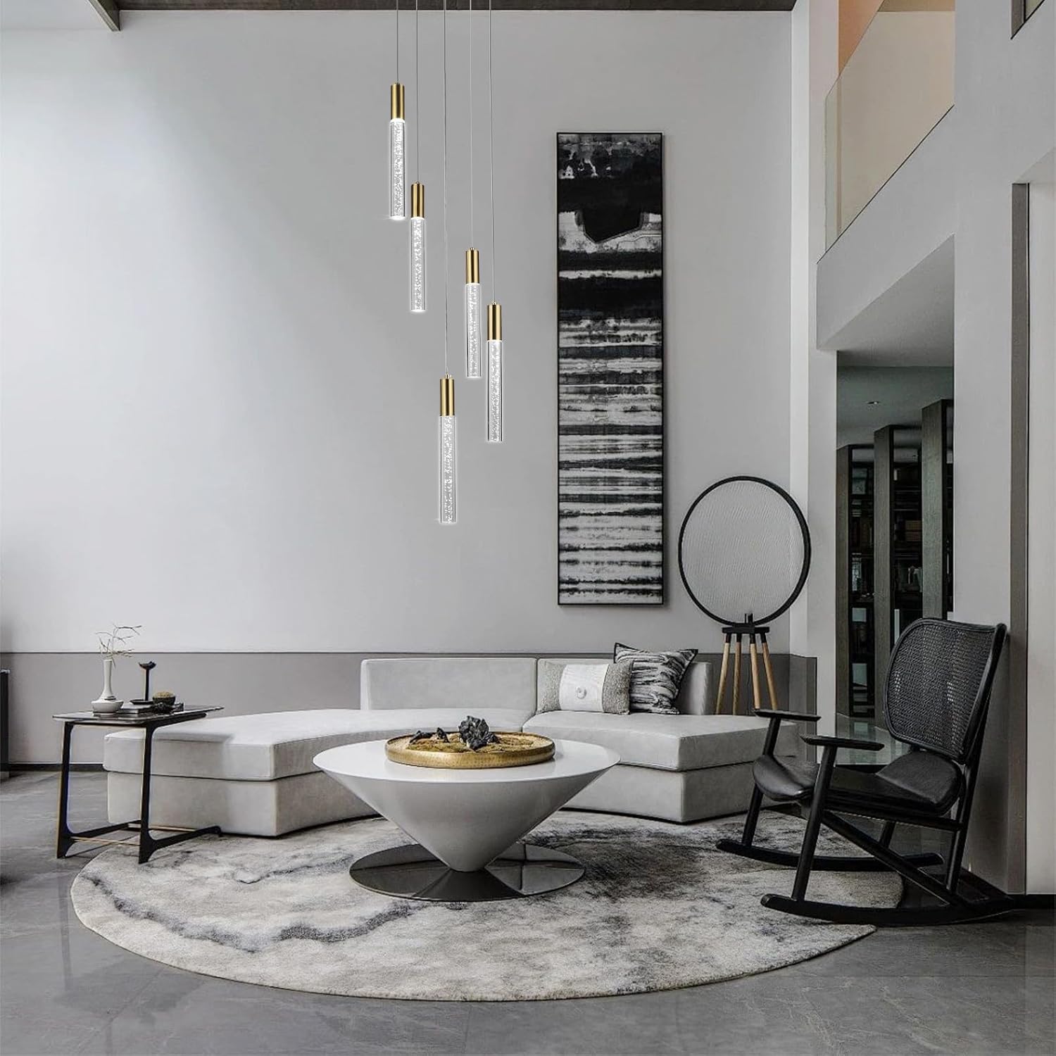 Modern Gold Pendant Light