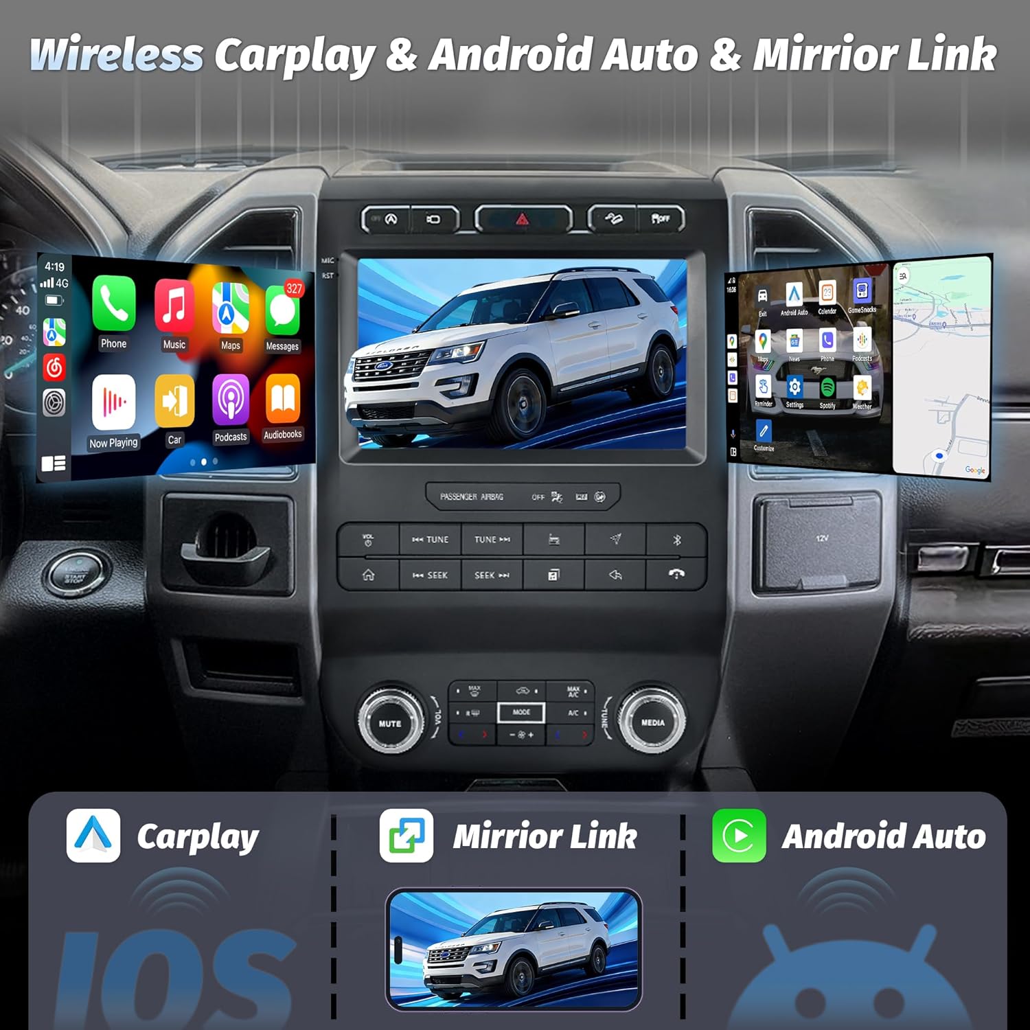 Smart Stereo Ford F150 Upgrade 2015-2020,