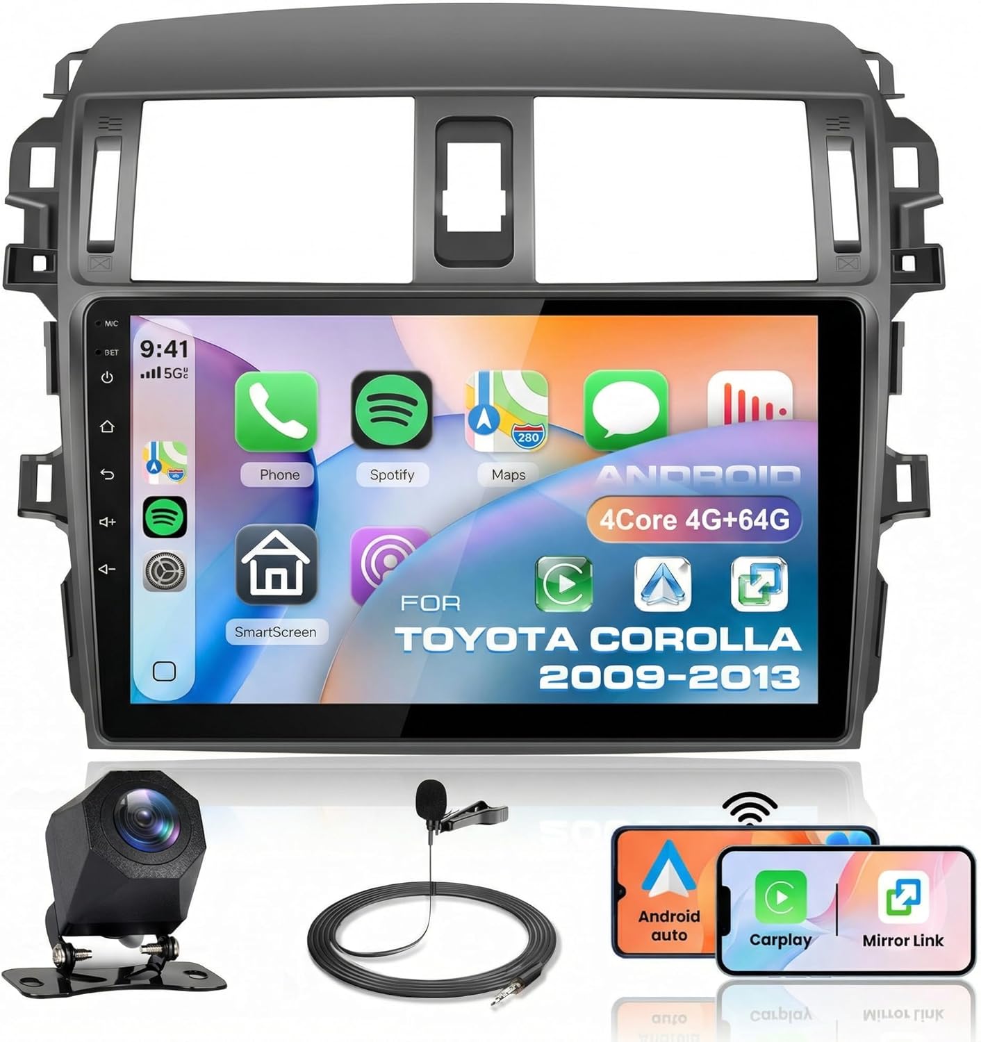 Smart Stereo Toyota Corolla 2009-2013