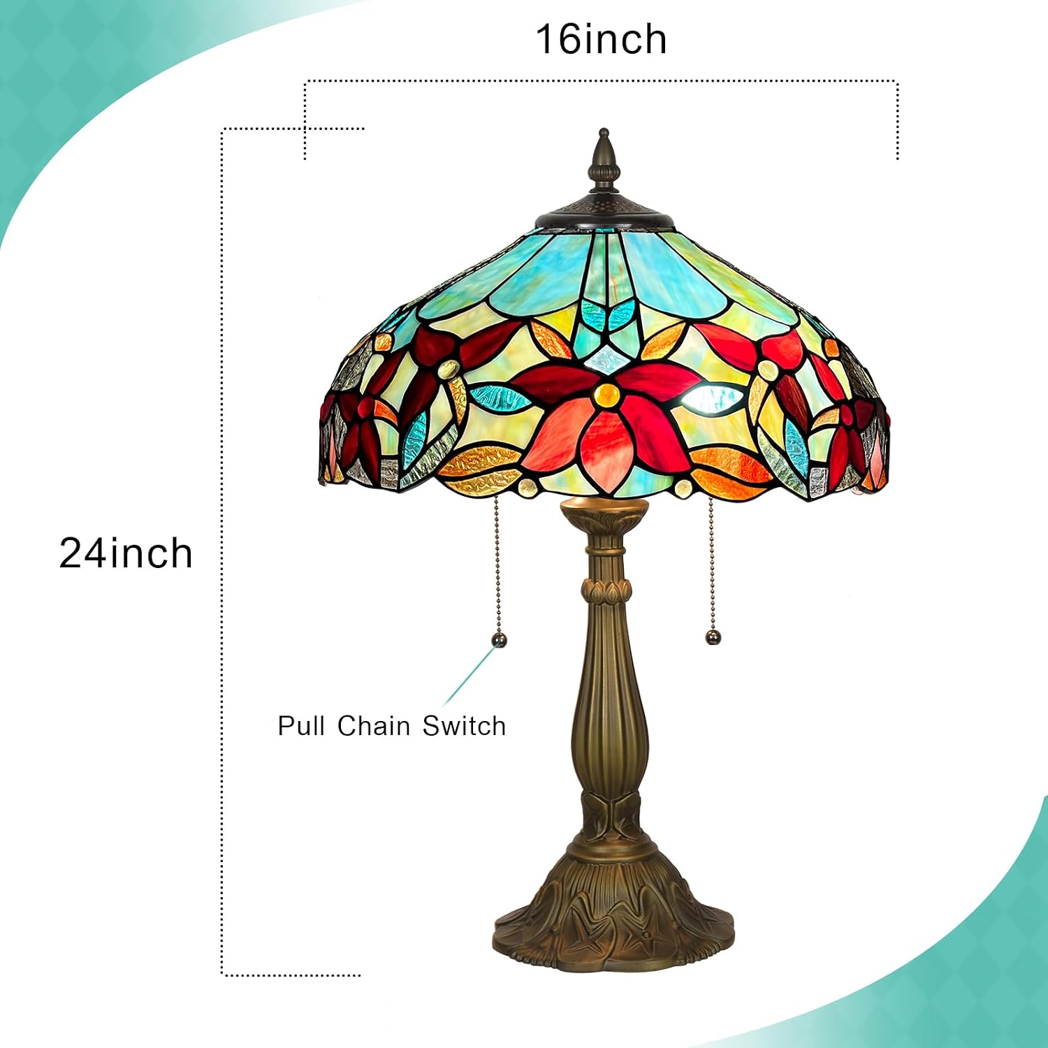 Tiffany Table Lamp unique crafted