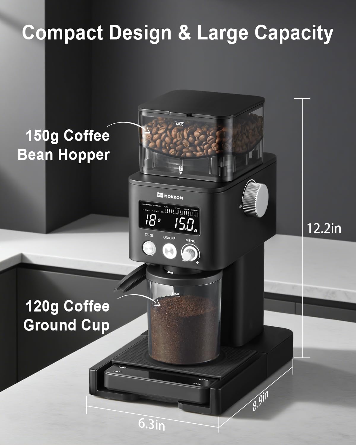 Conical Burr Coffee Grinder