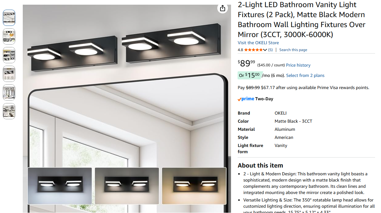 2-Light LED  - 2Pack