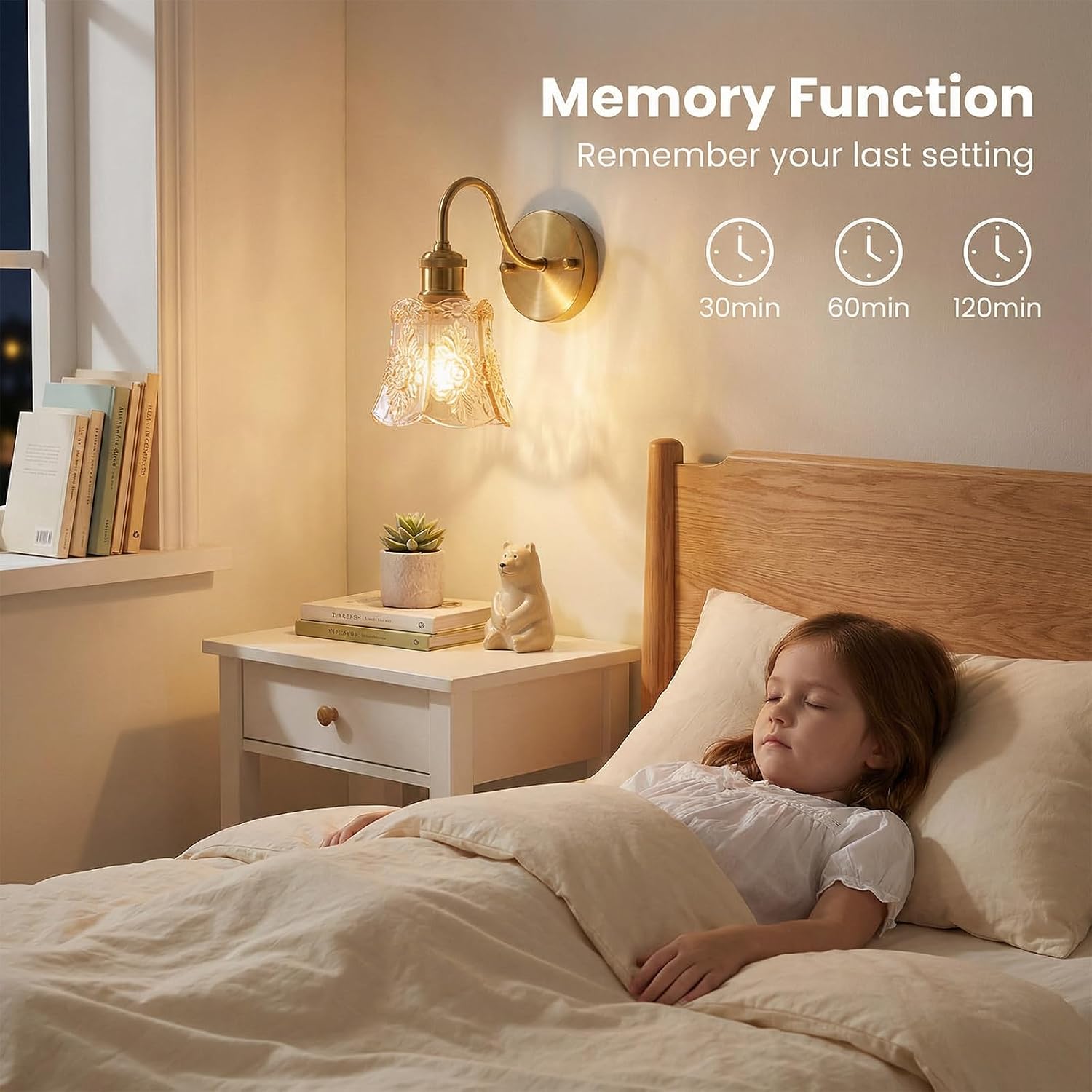 Rechargeable Wall Sconces 2Pack