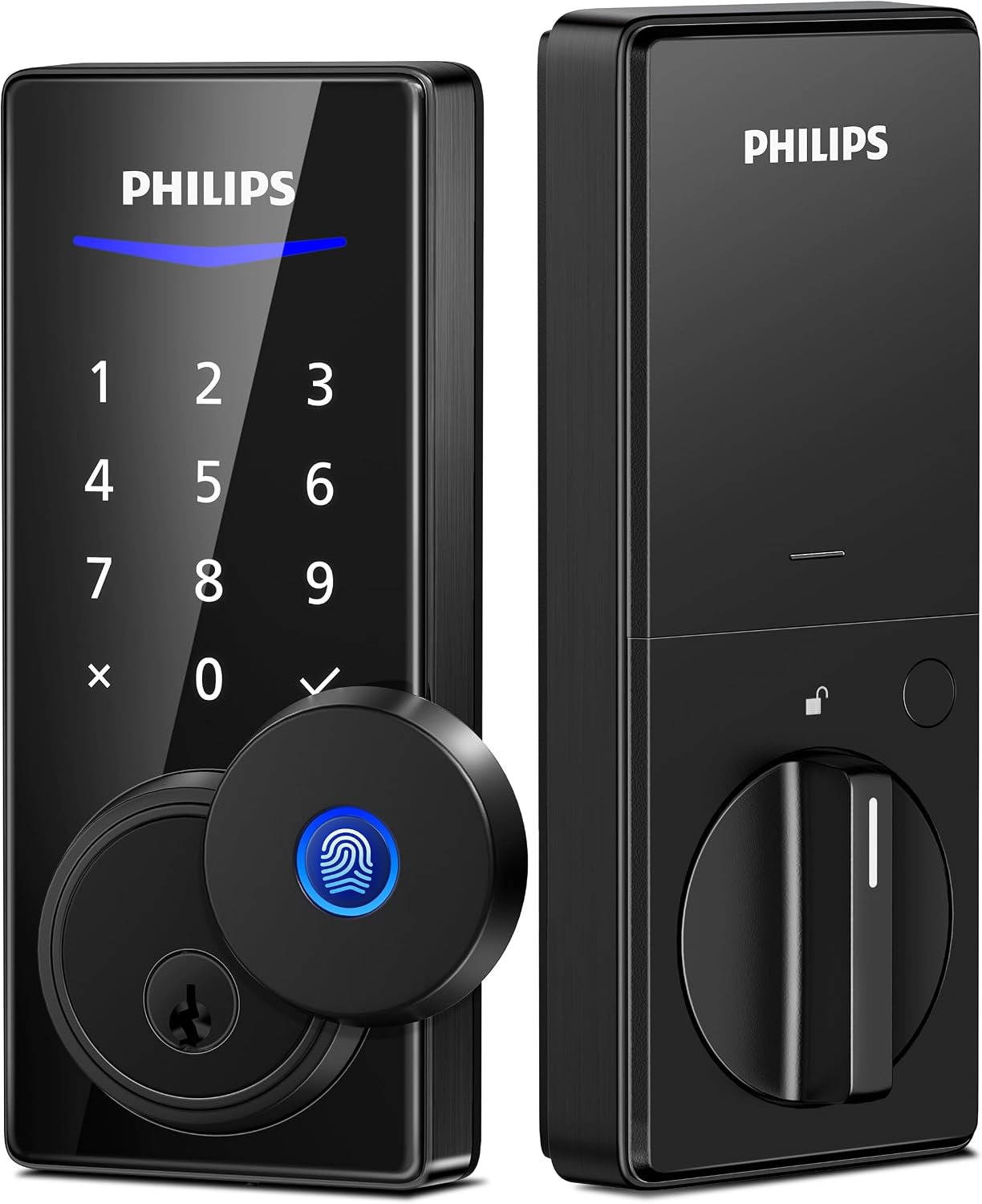 Fingerprint Door Lock, Electronic Deadbolt, Keyless Entry