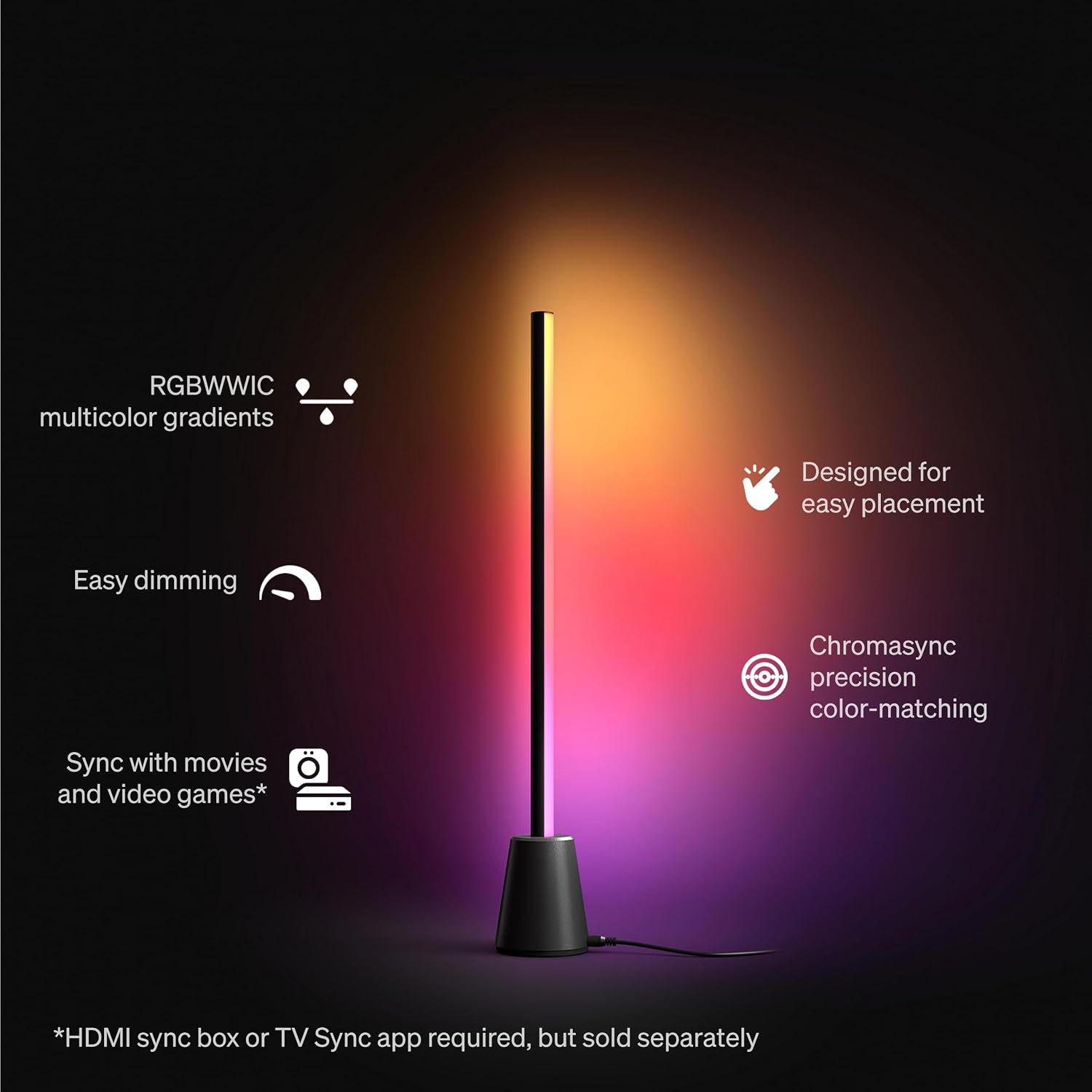 Floor Lamp, RGBWWIC LED,