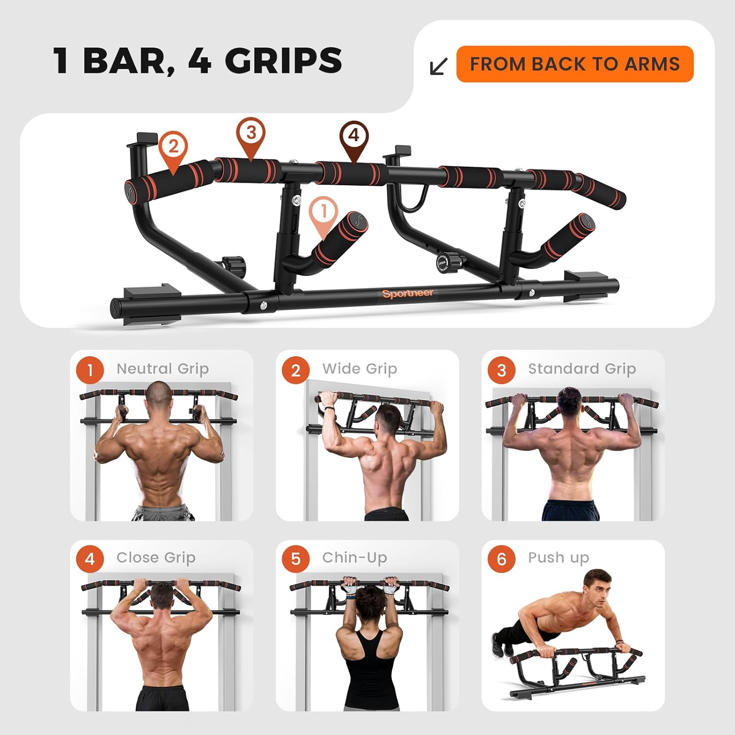 Pull Up Bar Upgraded