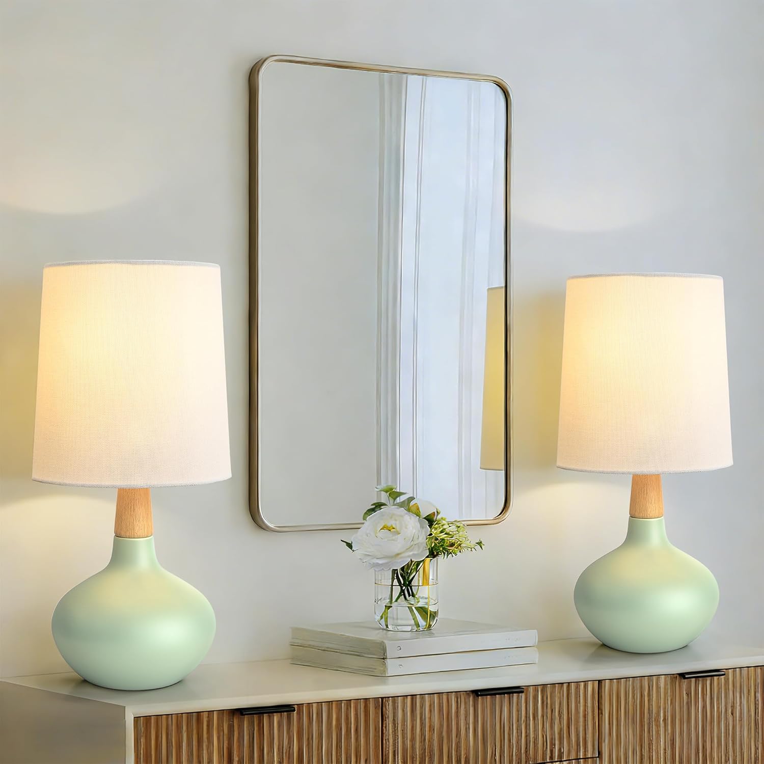 Ceramic Table Lamps Set of 2