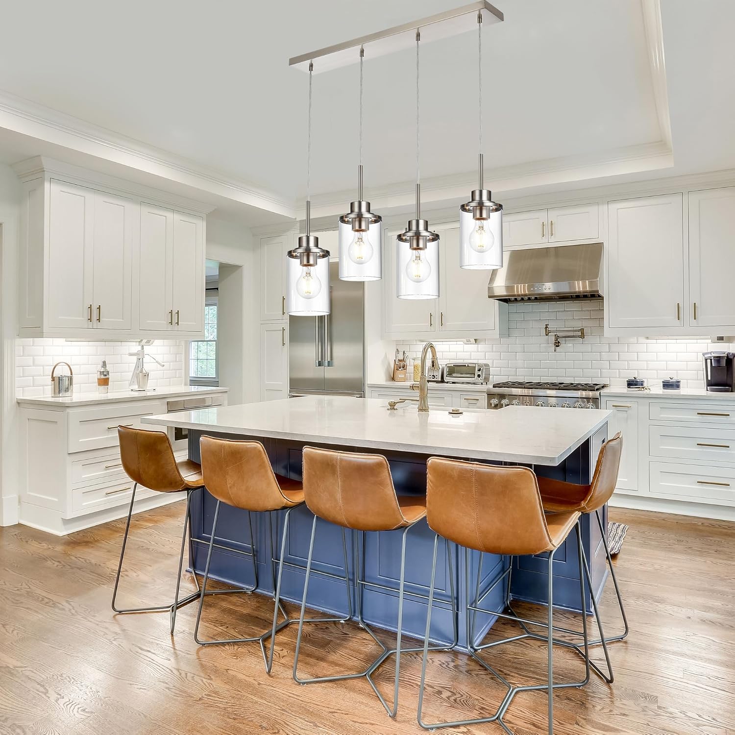 4 Light Kitchen Island Lighting,