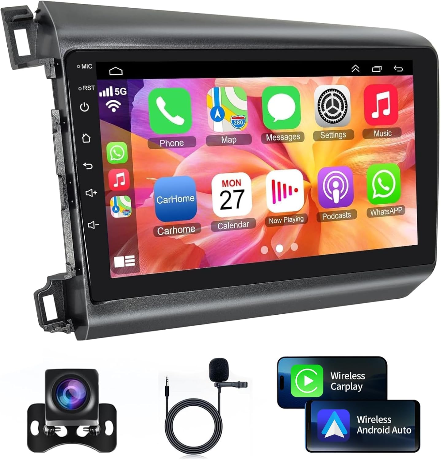 Smart Car Stereo for Honda Civic 2012-2015