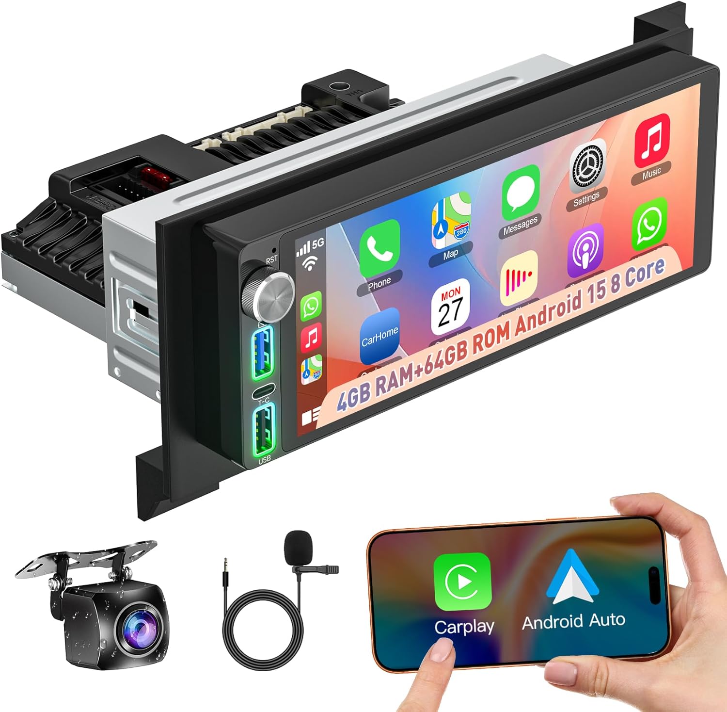 Smart Car Stereo Dodge Ram 1994-2021
