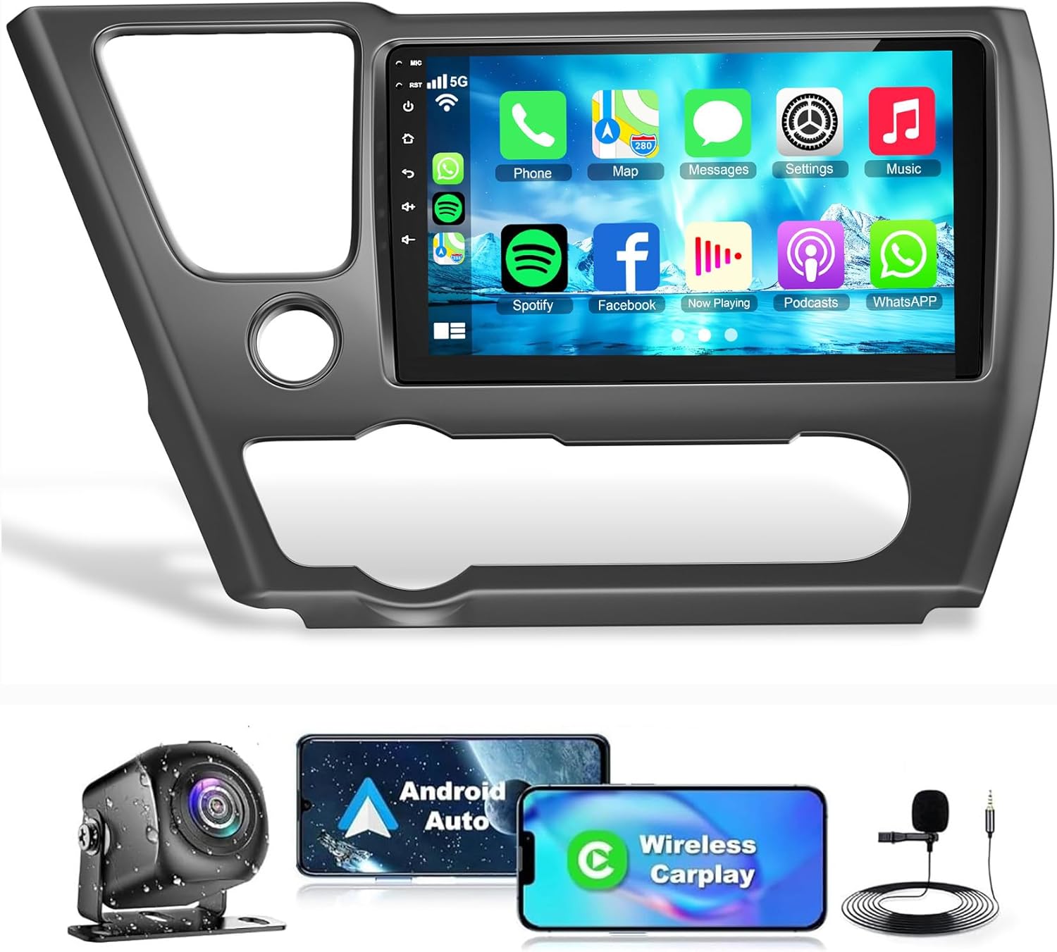 Smart Car Radio for Honda Civic 2013-2017