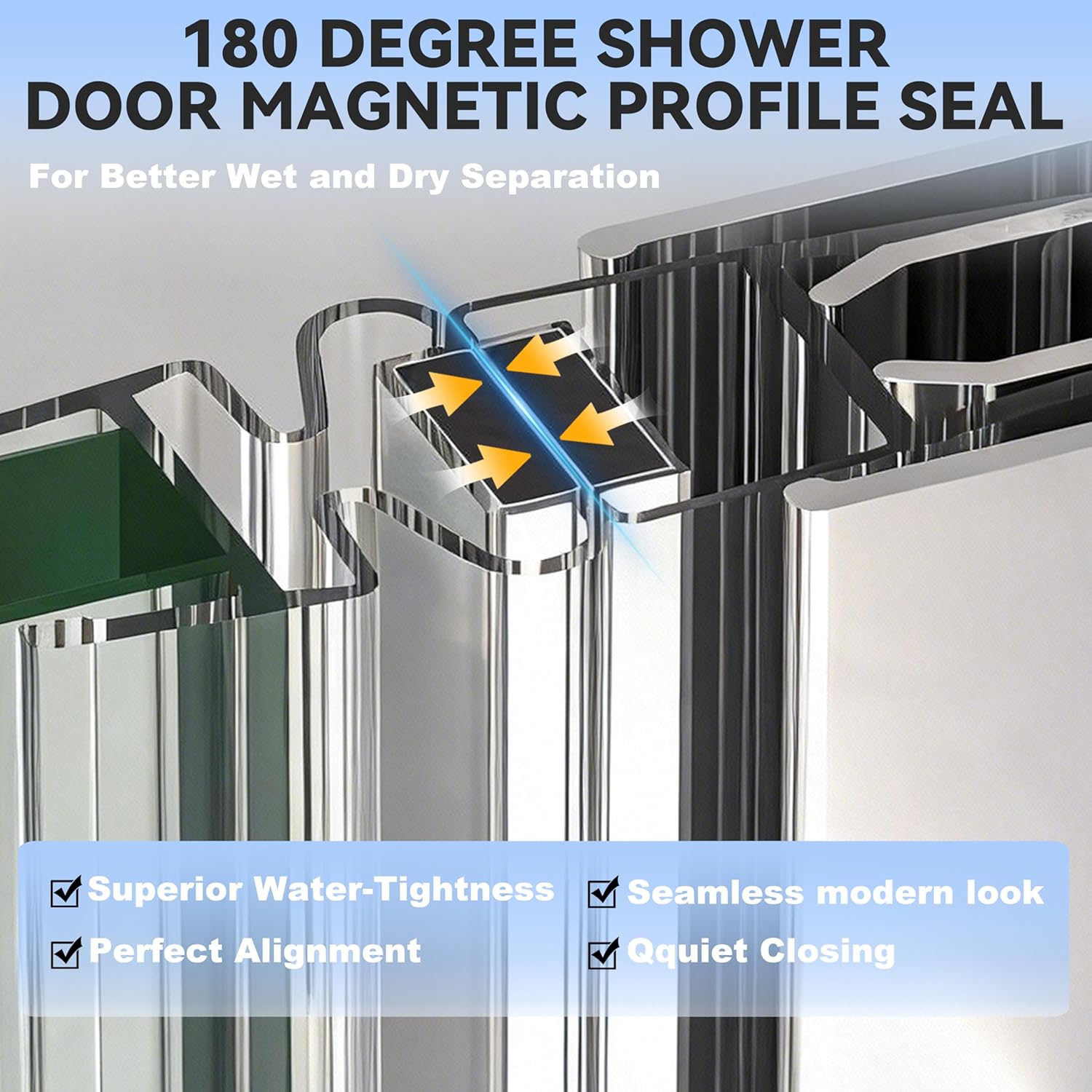 Frameless Sliding Shower Door