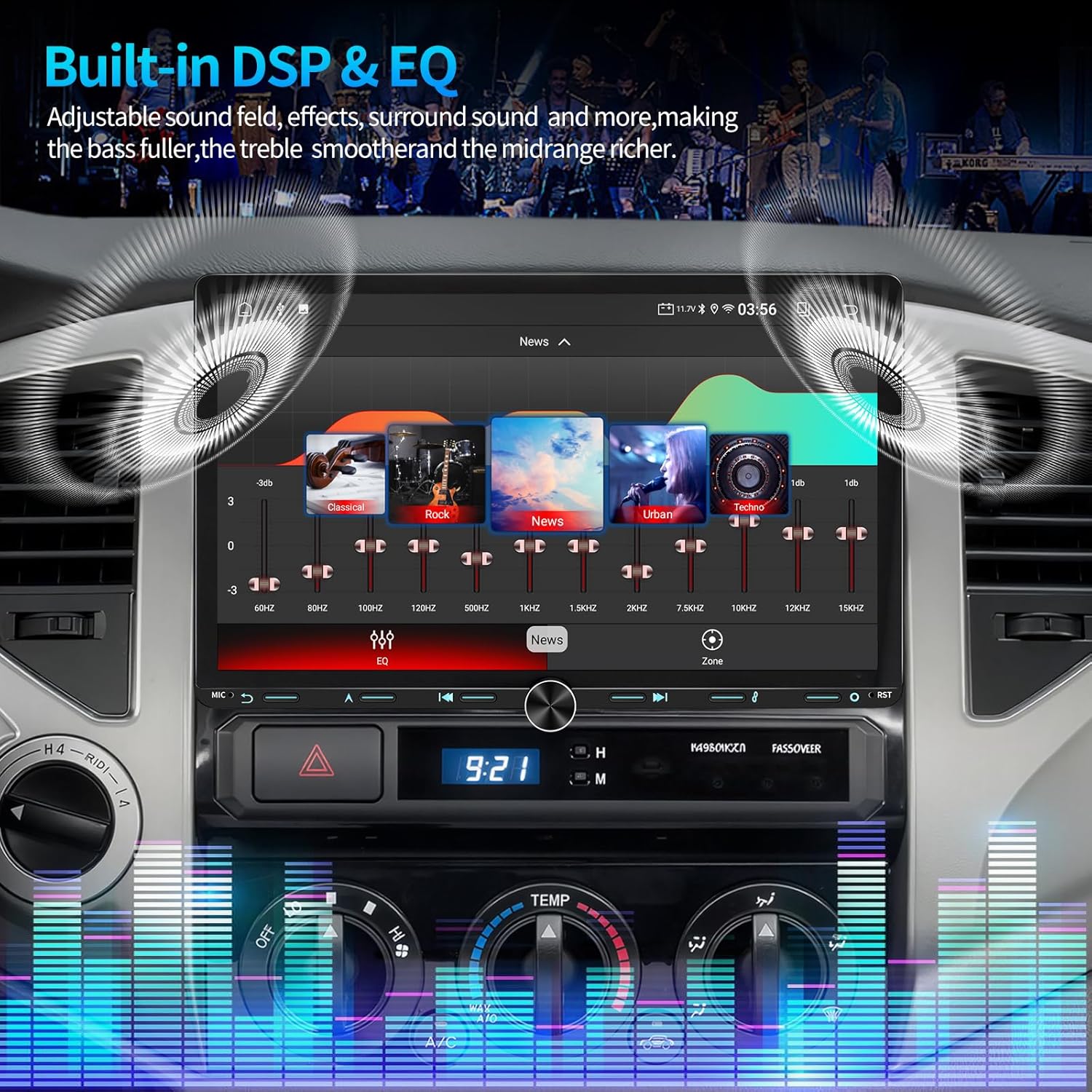 Smart Car Radio Upgrade for Toyota