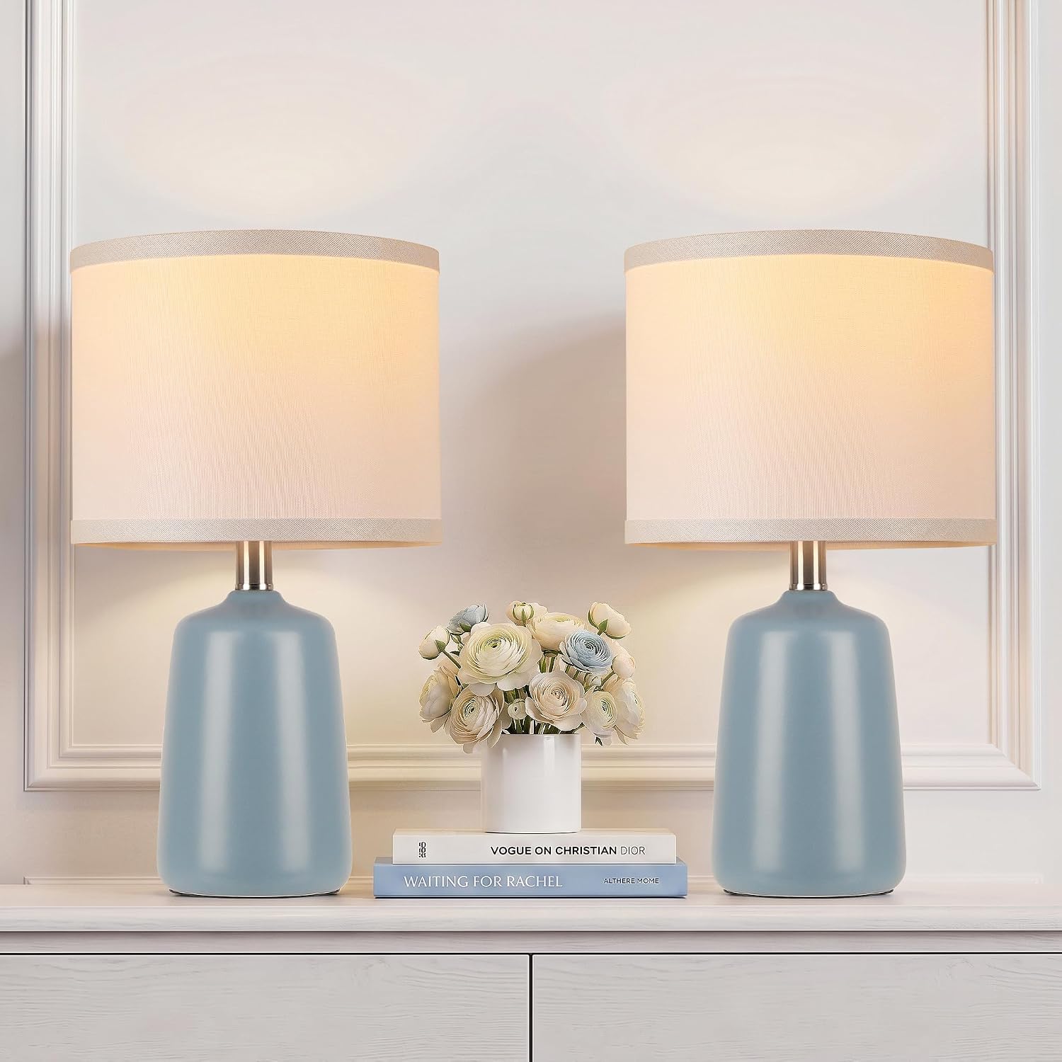 Ceramic Table Lamp Set of 2,
