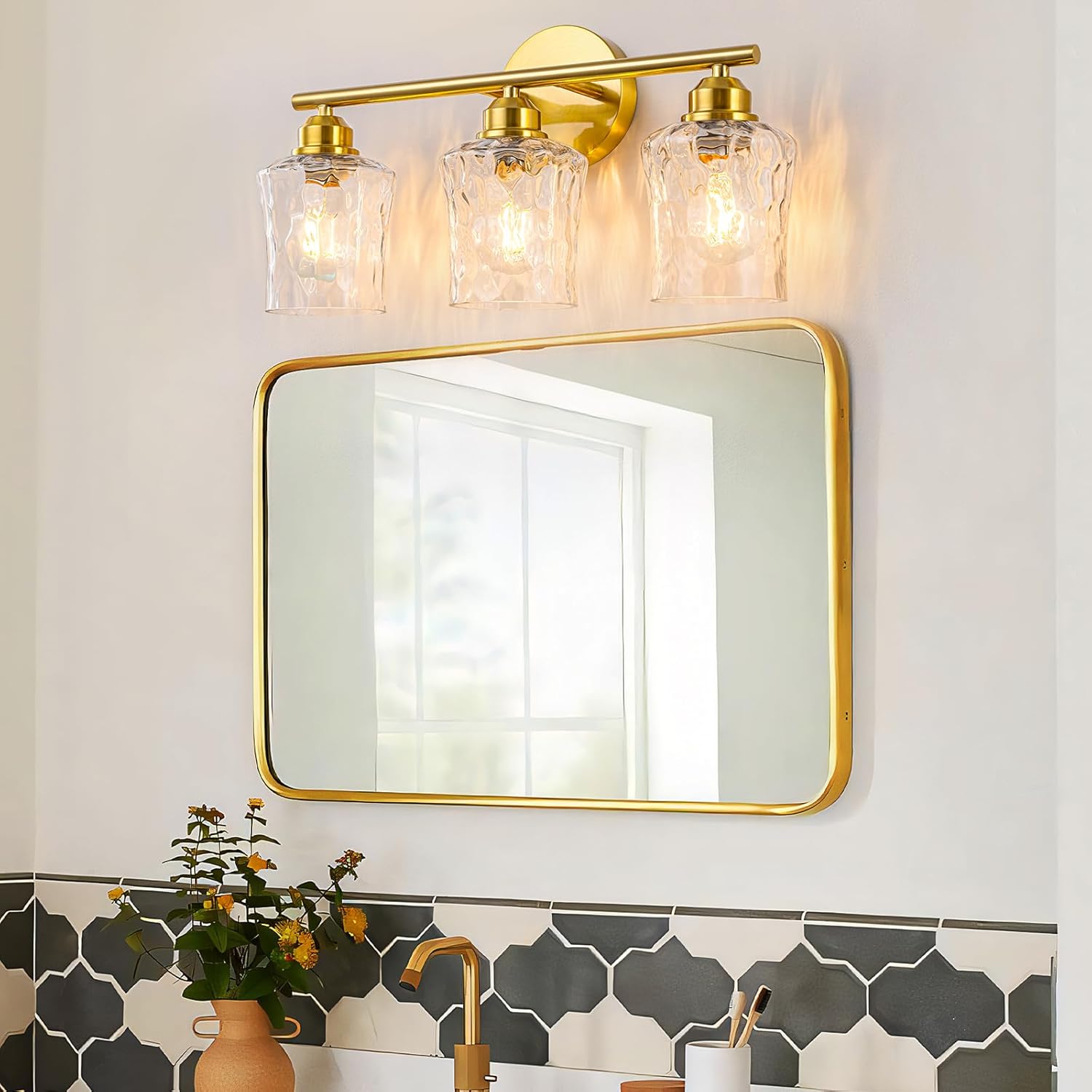 Modern Bathroom Vanity 3-Light