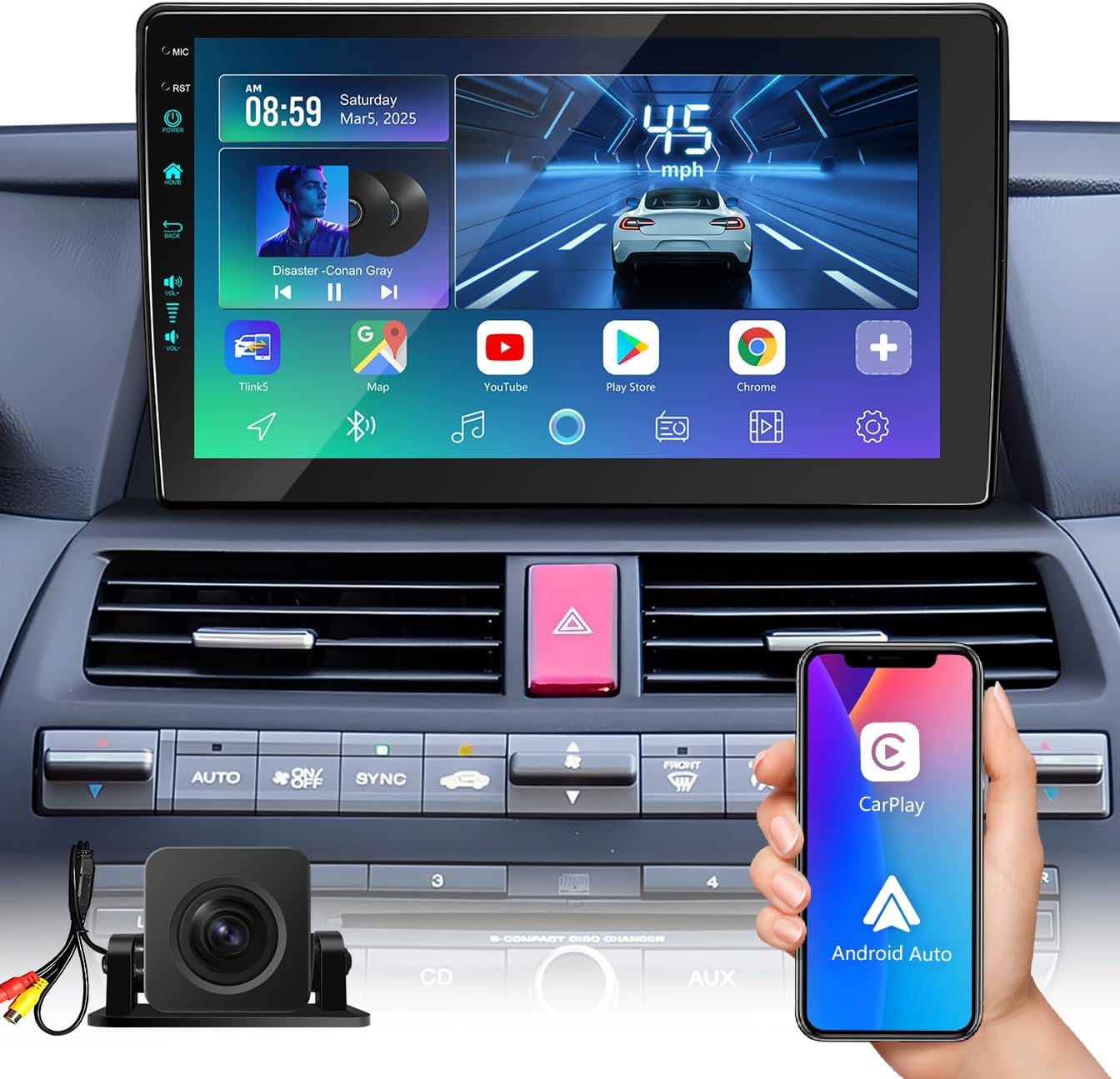 Smart Stereo Upgrade Honda Accord 8th 2008-2012