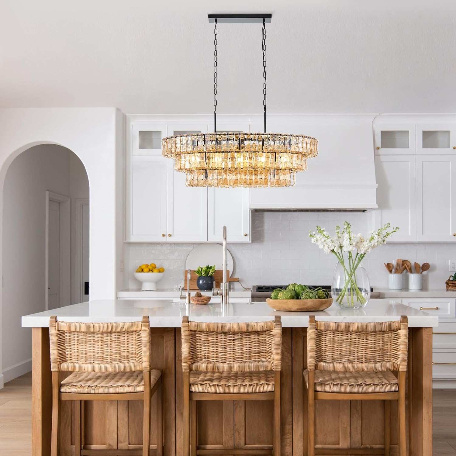 3-Tier Large Modern Chandelier