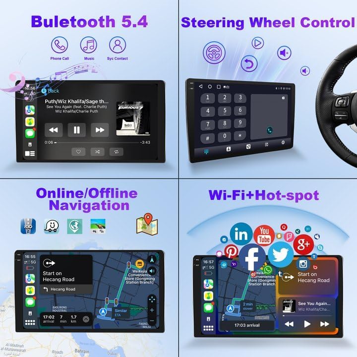 Smart Car Radio Stereo for Toyota Tundra