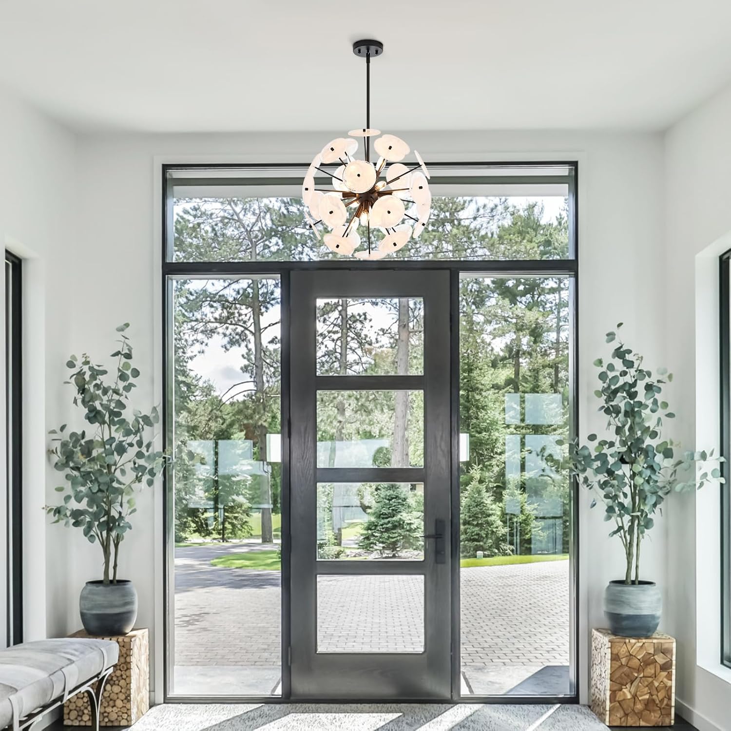 Sputnik Pendant Light Black