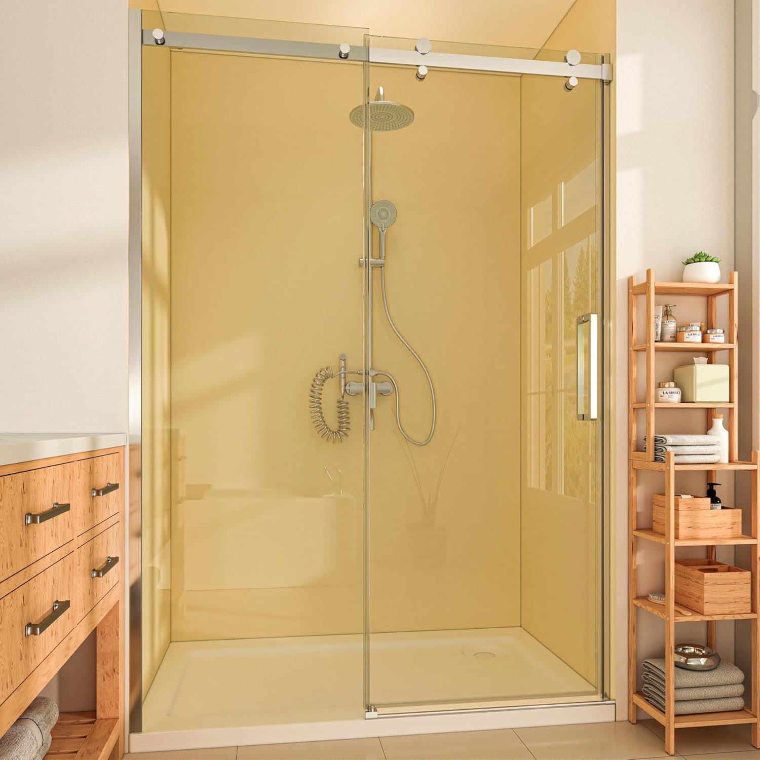 Frameless Sliding Shower Door