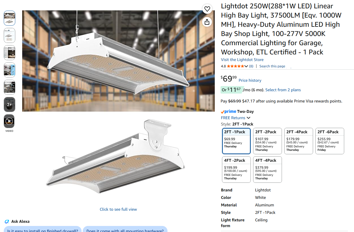 High Bay Light,