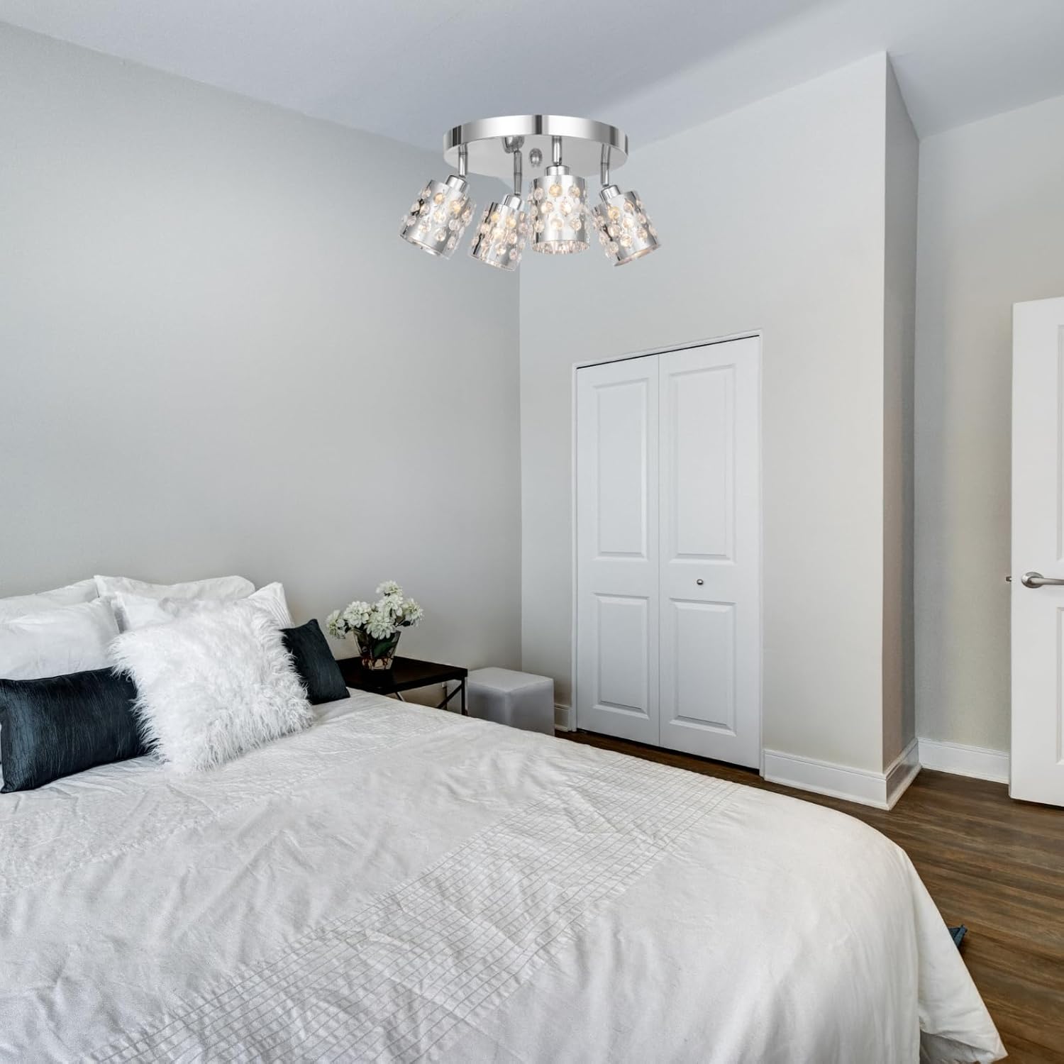 Crystal Pivot Track Lighting