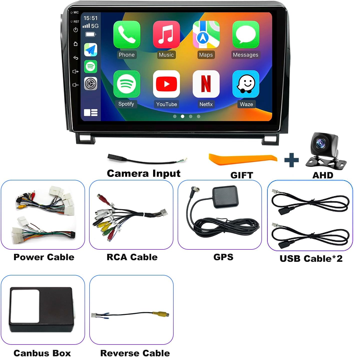 Smart Car Stereo Toyota Tundra / Sequoia