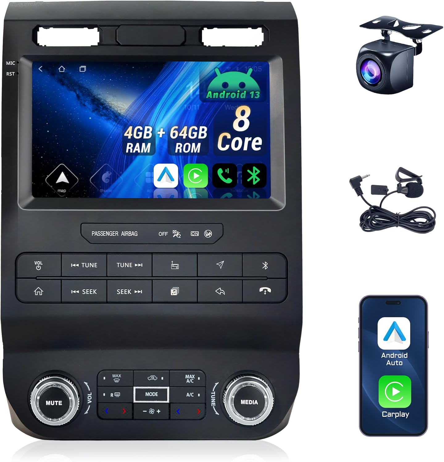 Smart Car Stereo Ford Expedition 2018-2021