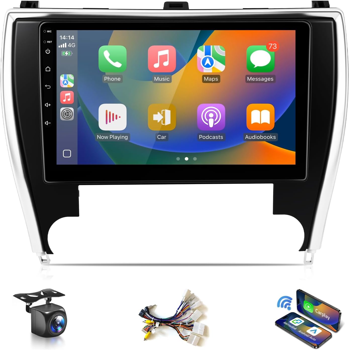 Smart Car Stereo Toyota Camry 2015-2017