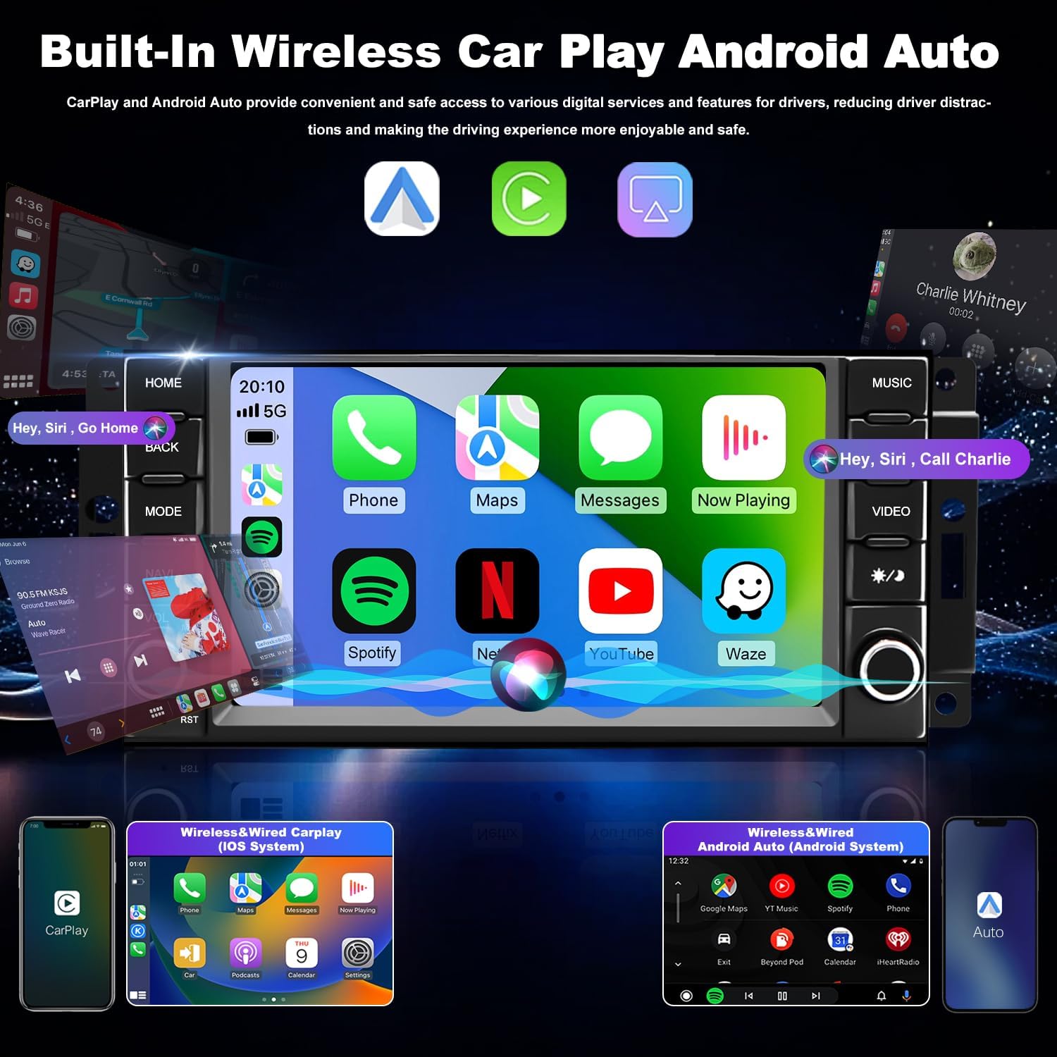 Smart Car Radio Upgrade for DODGE