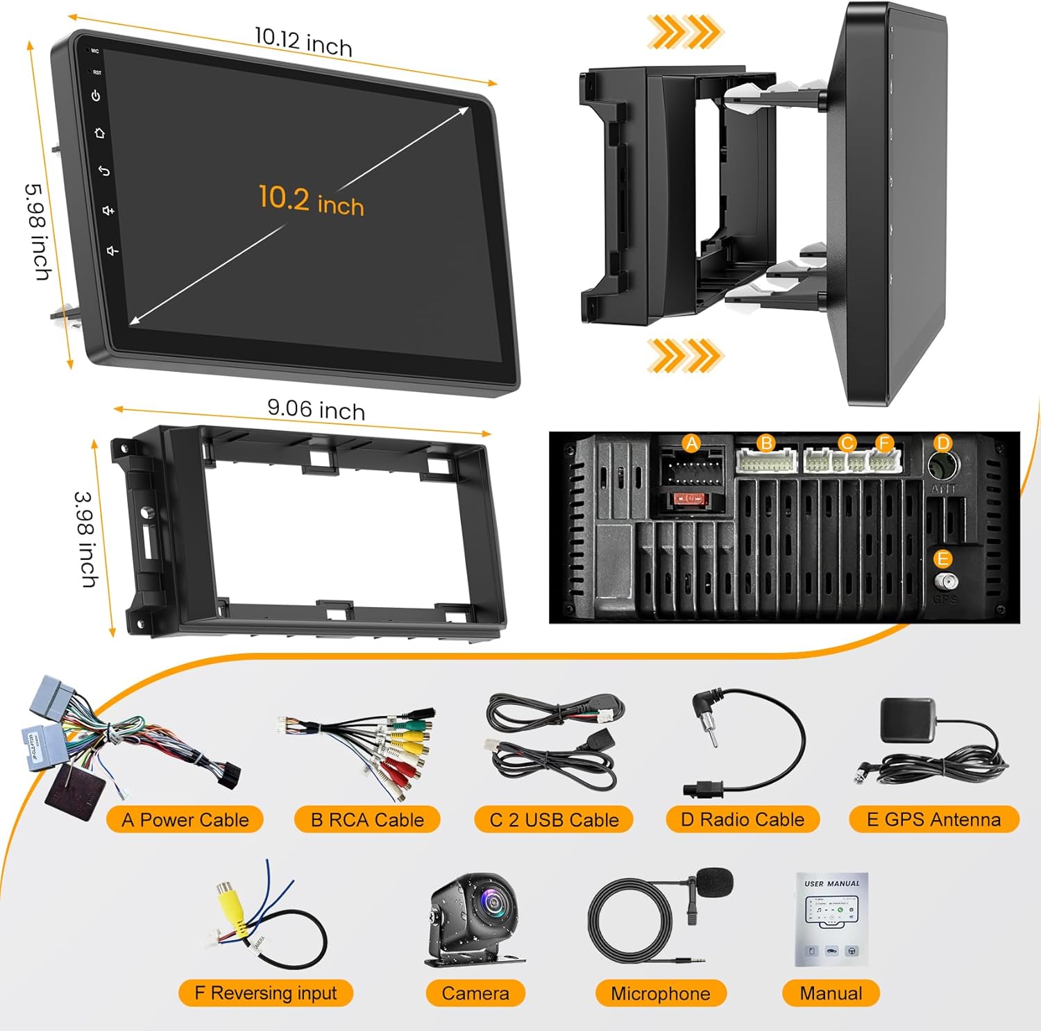 Smart Car Stereo Jeep 2007-2018 Dodge 2009-2012